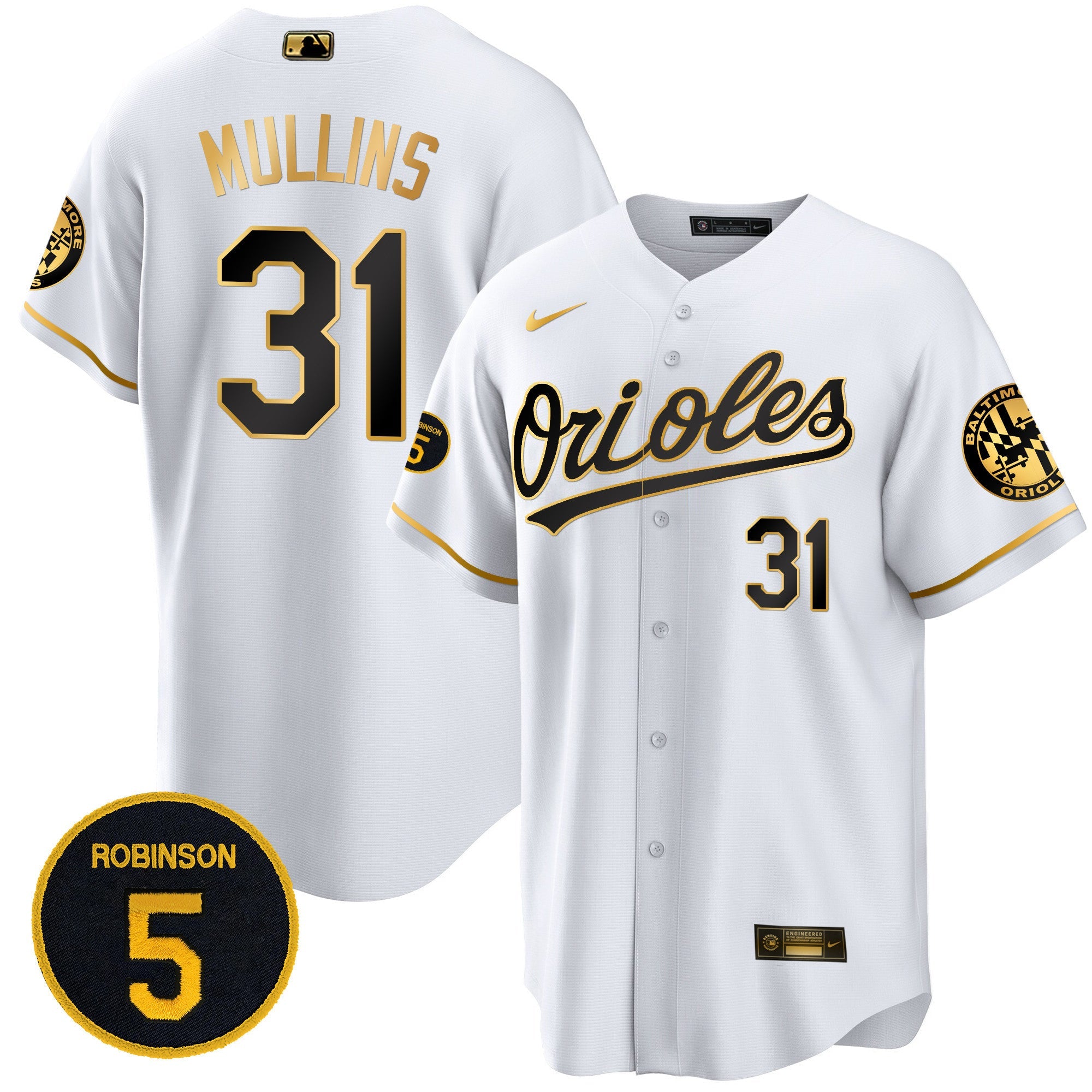 Men’s Baltimore Robinson Patch Cool Base Jersey