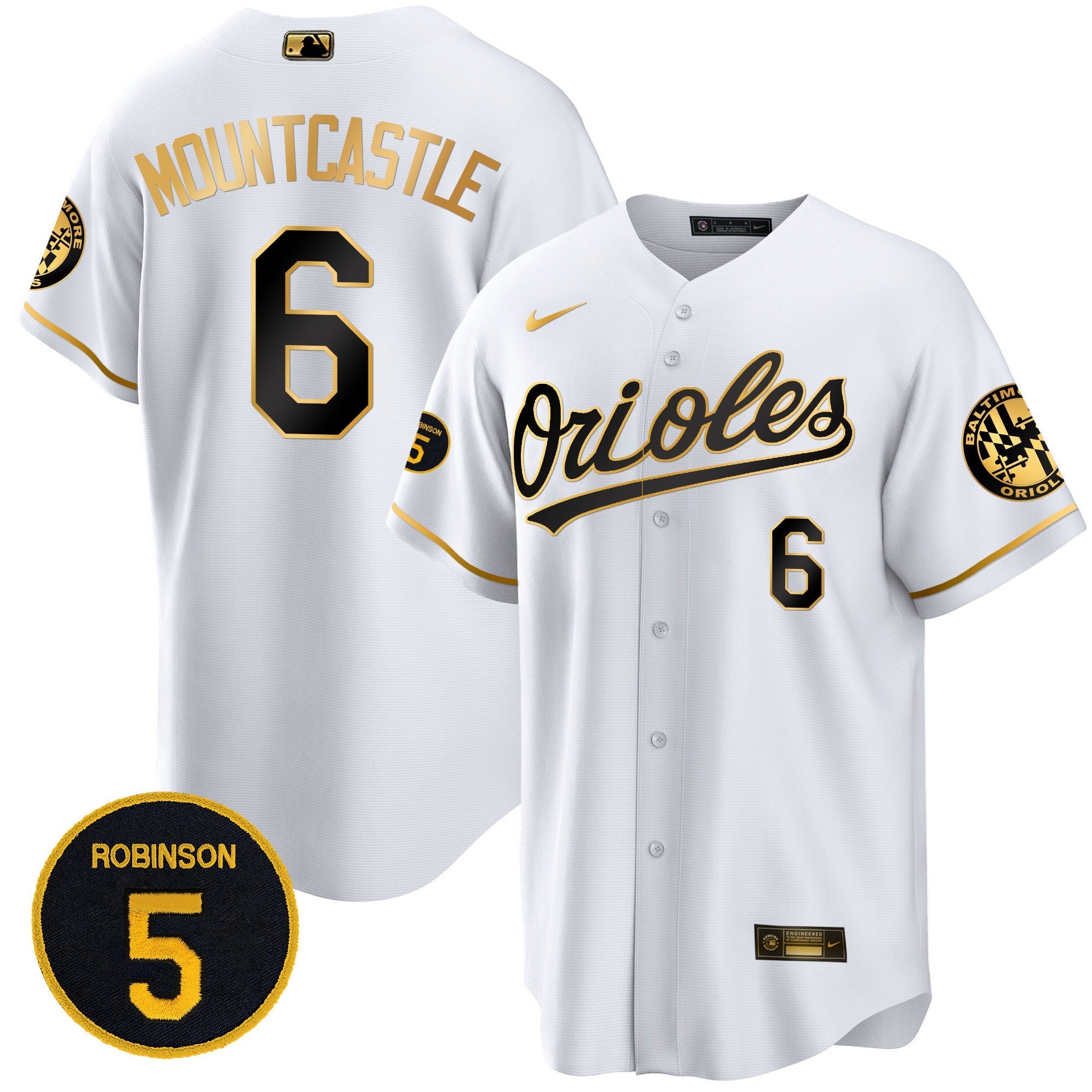 Men’s Baltimore Robinson Patch Cool Base Jersey