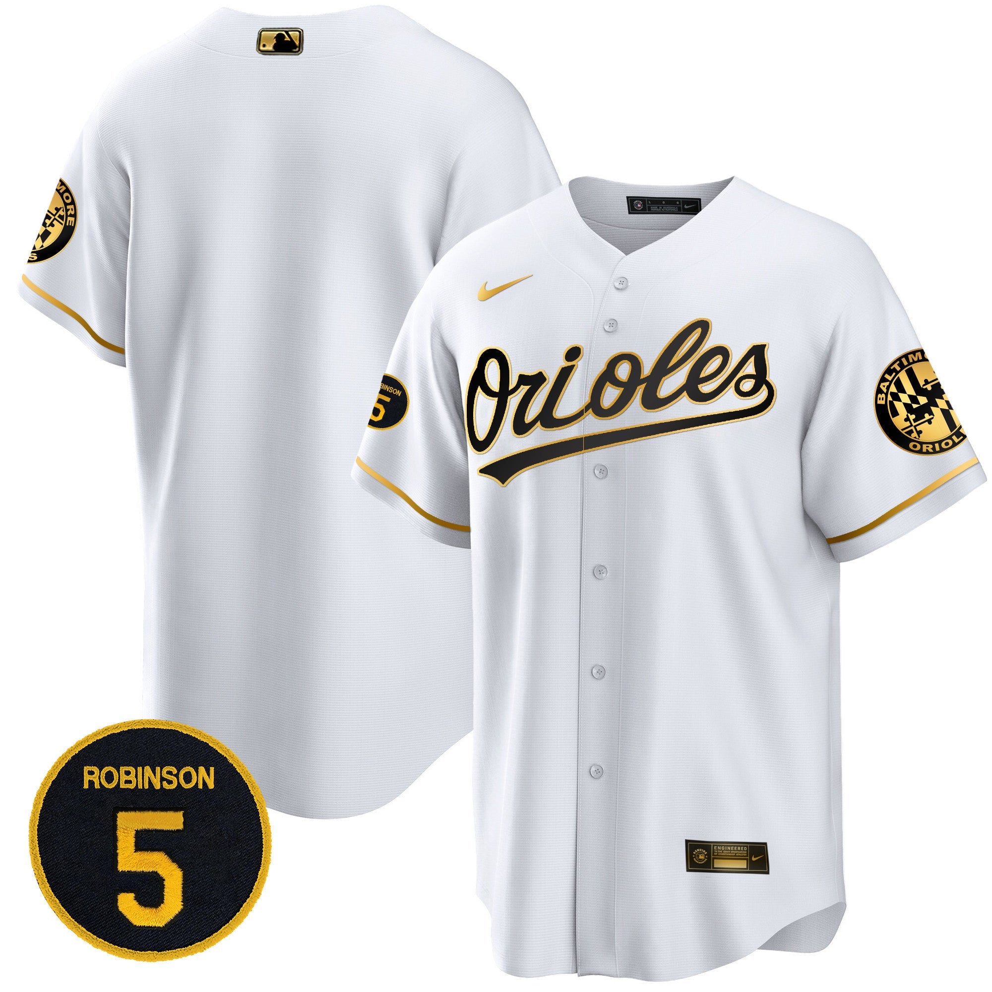 Men’s Baltimore Robinson Patch Cool Base Jersey