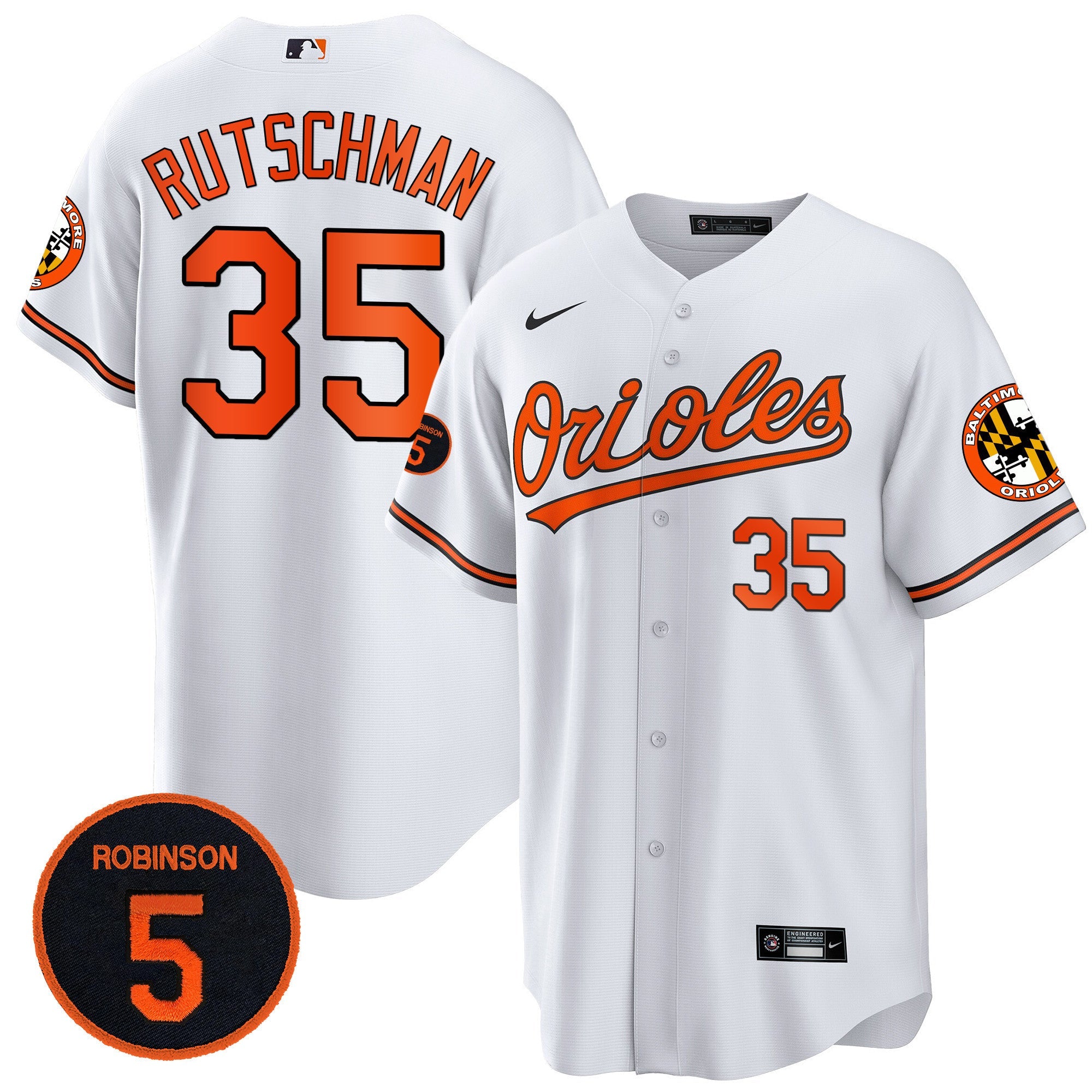 Men’s Baltimore Robinson Patch Cool Base Jersey