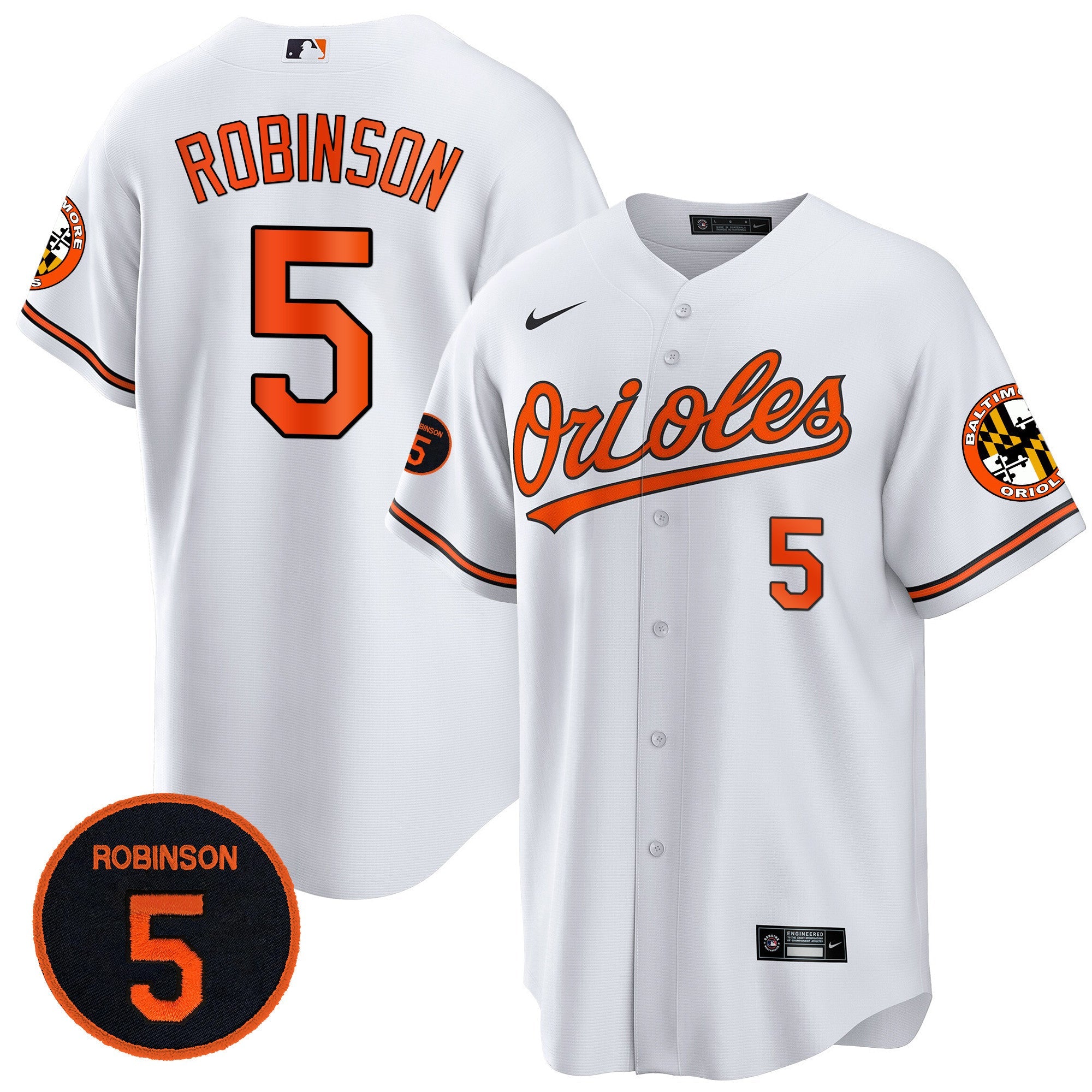 Men’s Baltimore Robinson Patch Cool Base Jersey
