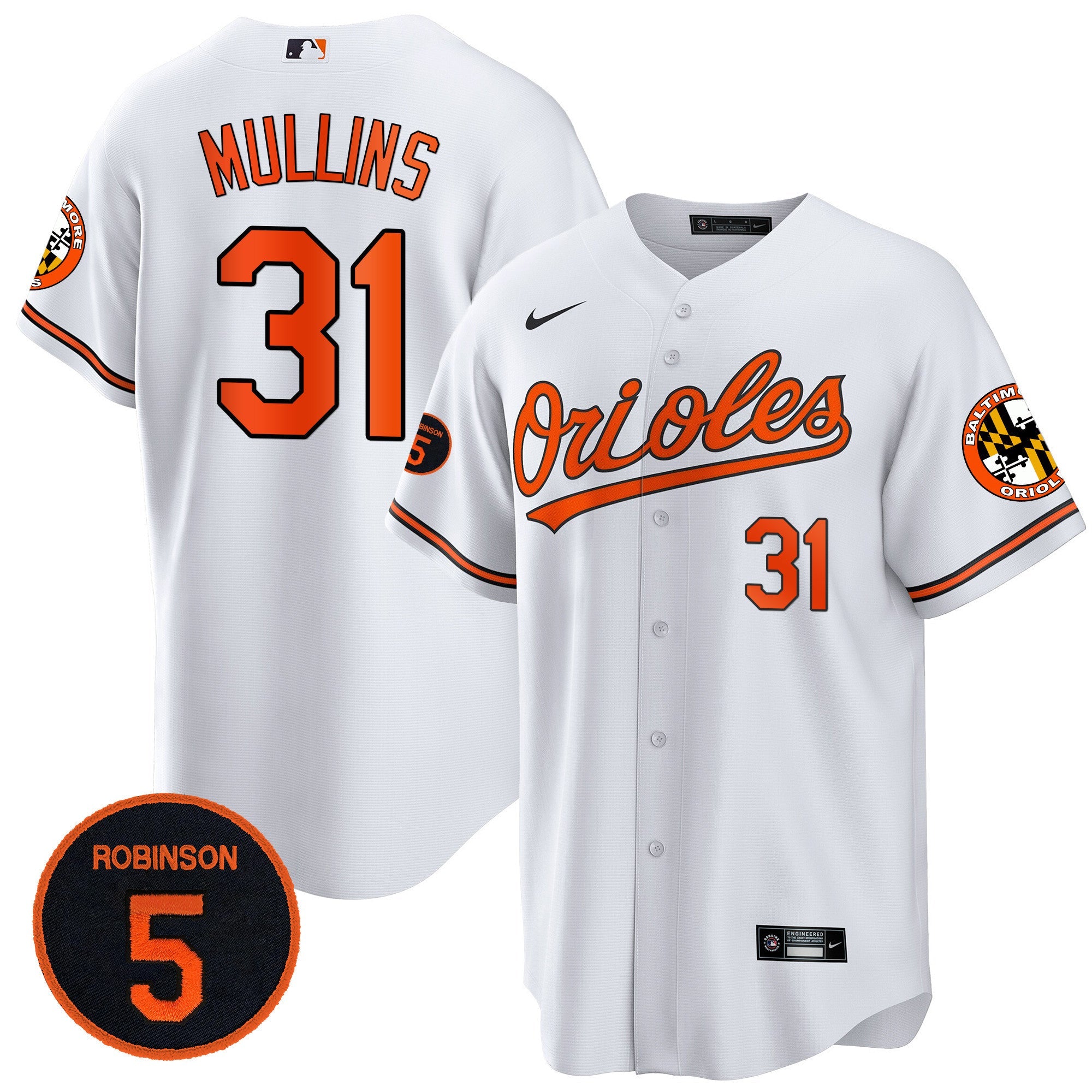 Men’s Baltimore Robinson Patch Cool Base Jersey