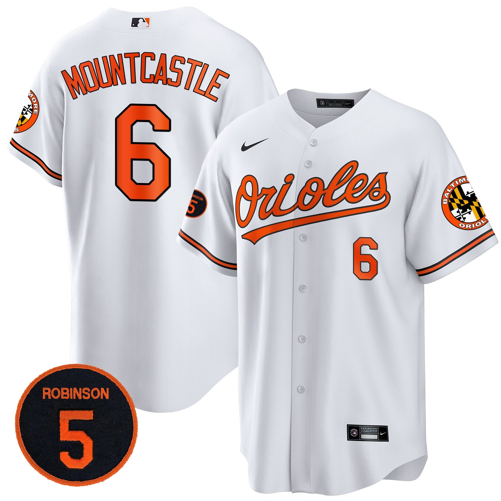 Men’s Baltimore Robinson Patch Cool Base Jersey