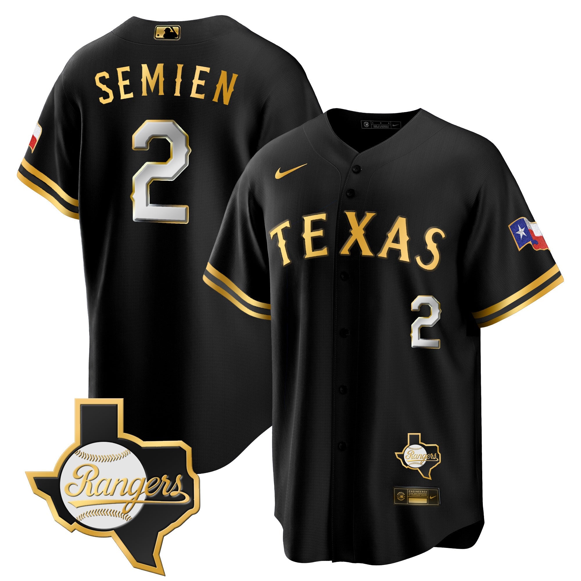 Men’s Texas 2023 Cool Base Jersey – Texas Patch