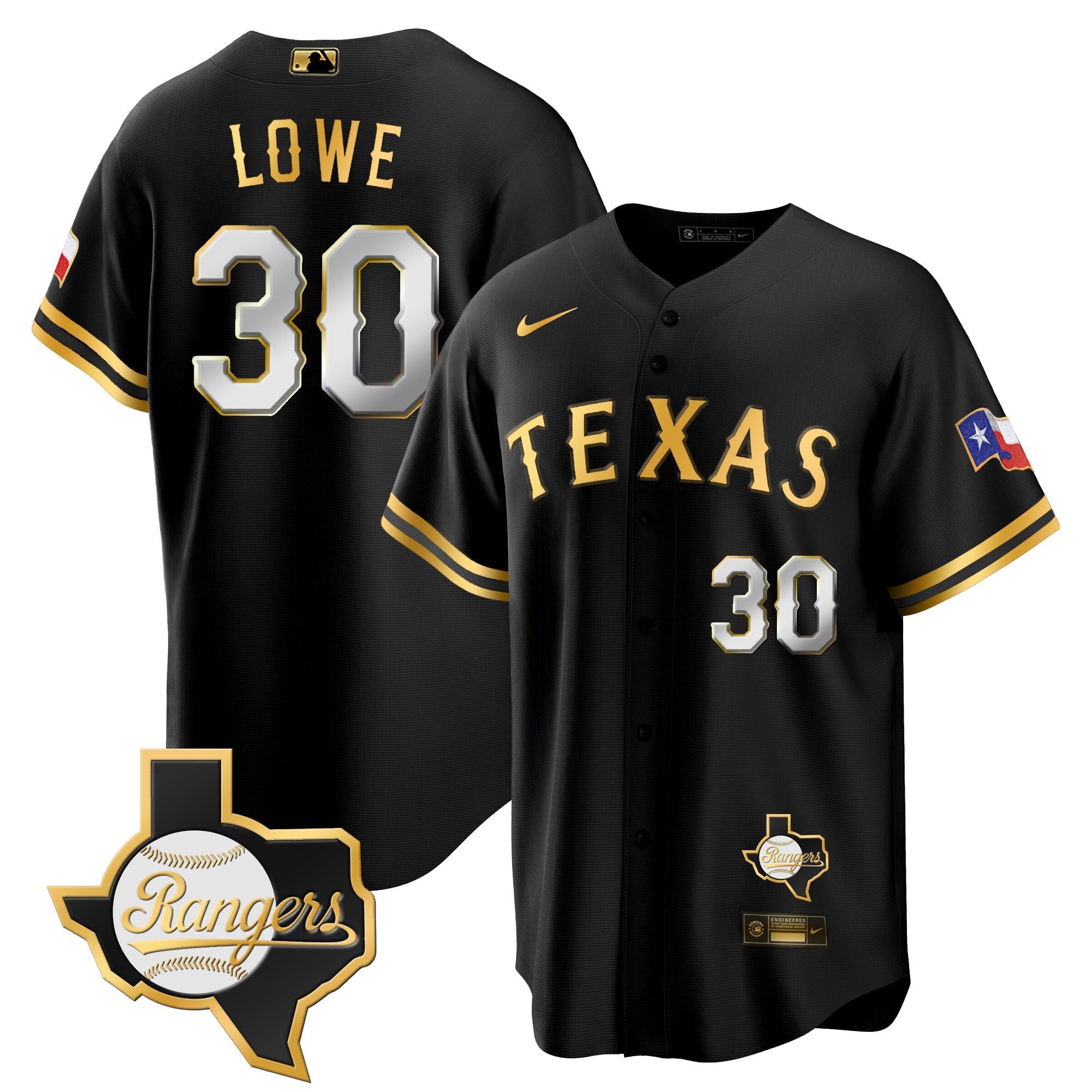 Men’s Texas 2023 Cool Base Jersey – Texas Patch