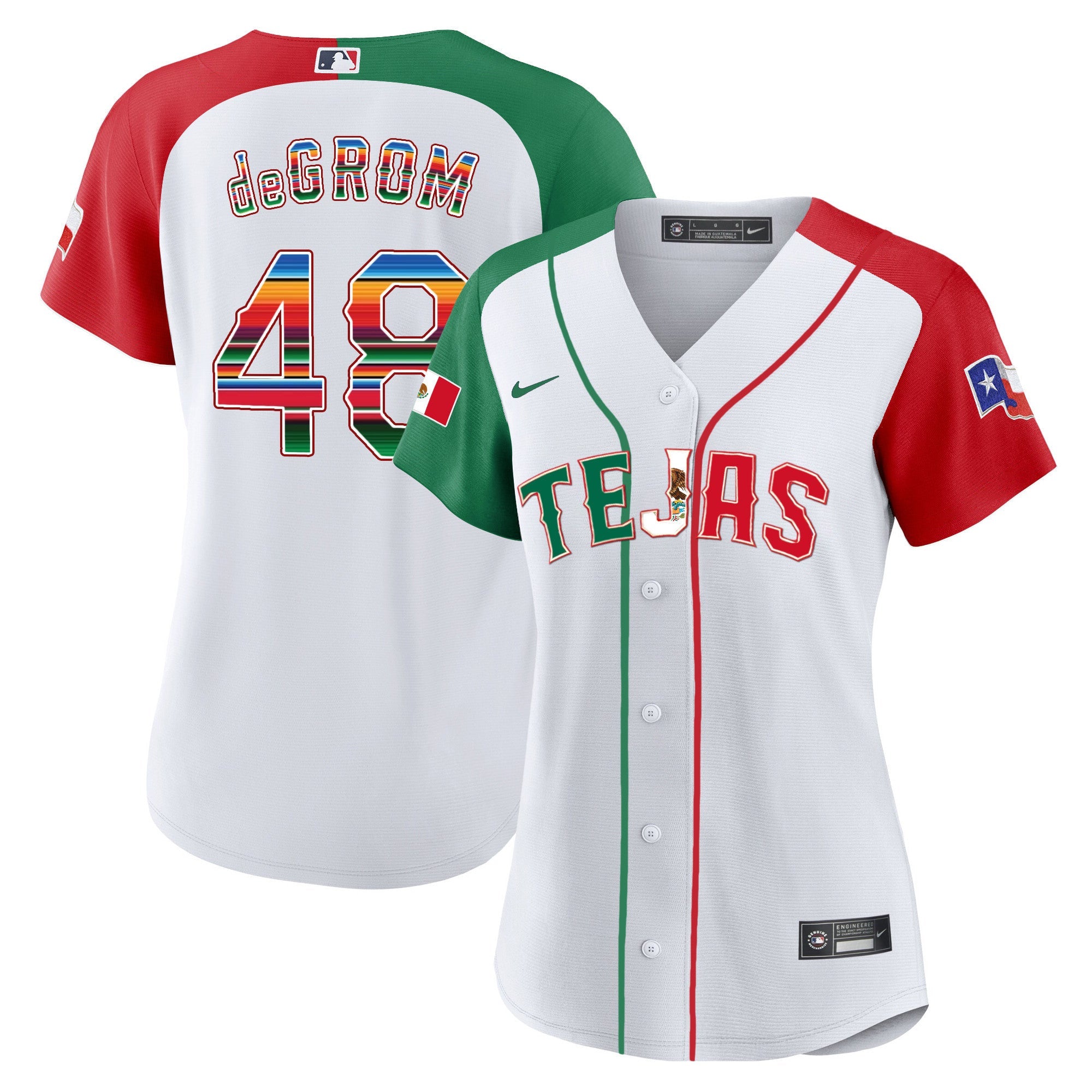 Women’s Texas Mexico Flag Jersey