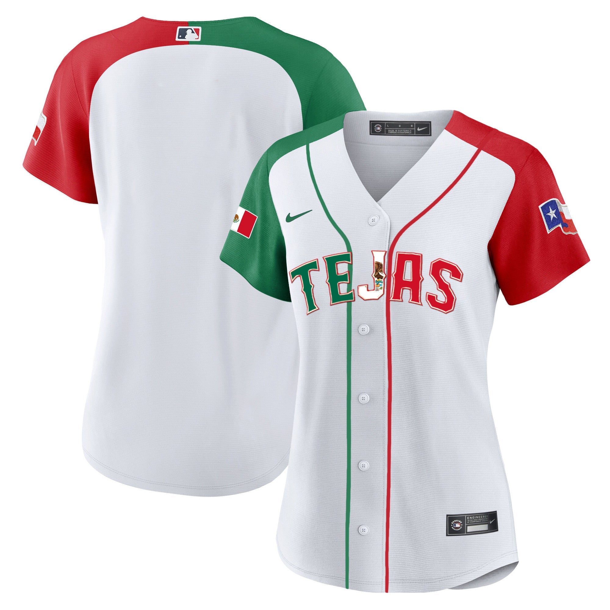 Women’s Texas Mexico Flag Jersey
