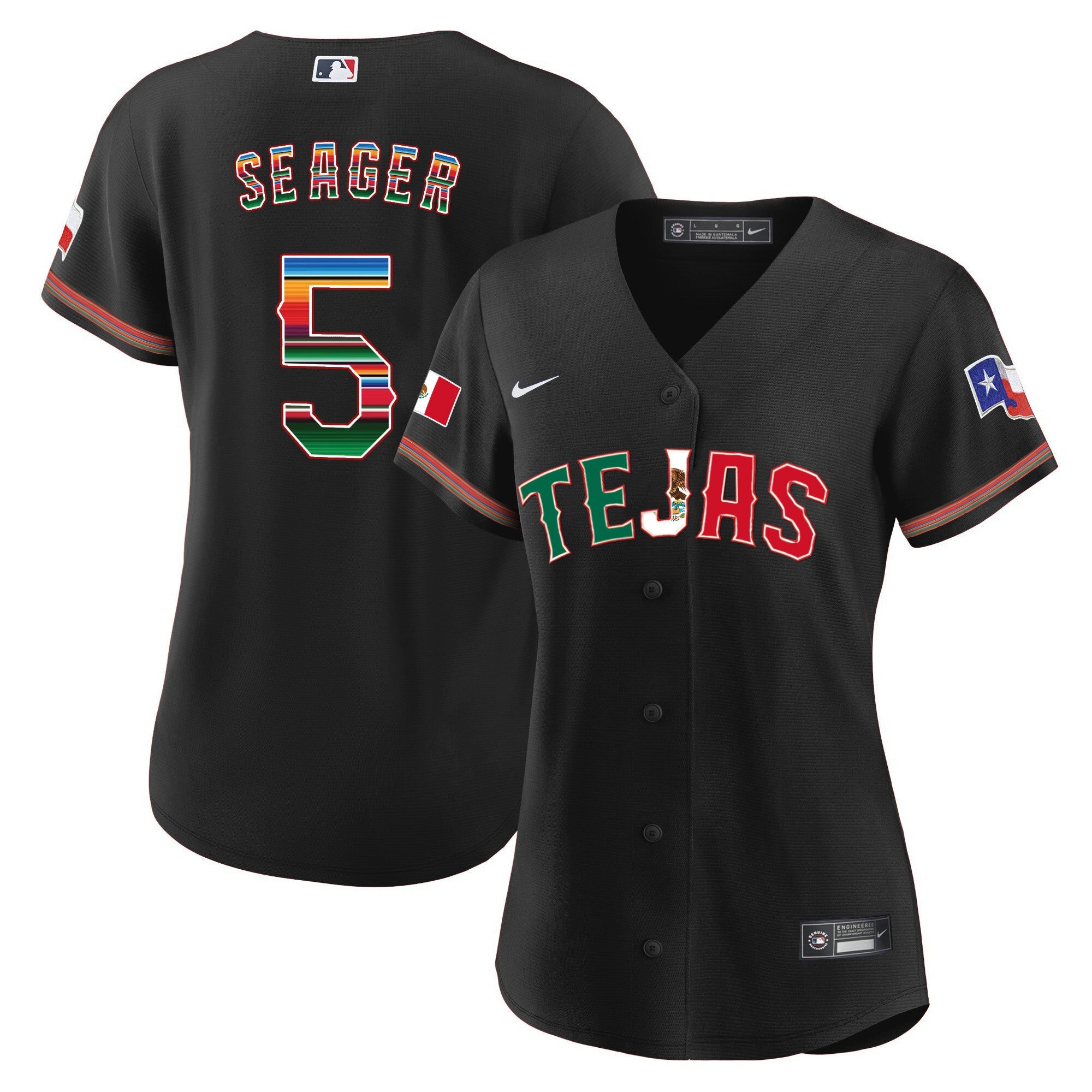 Women’s Texas Mexico Flag Jersey