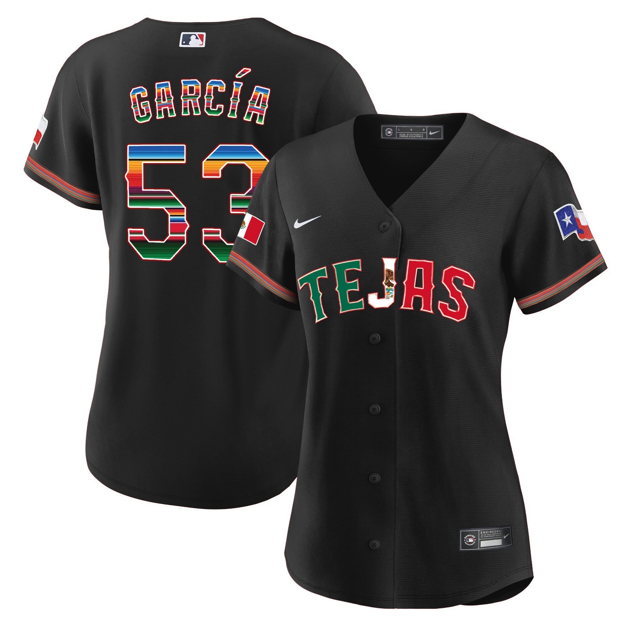 Women’s Texas Mexico Flag Jersey