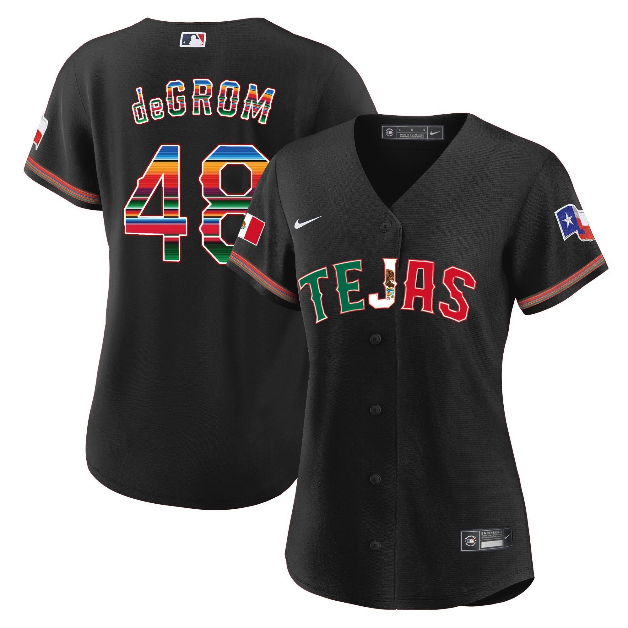 Women’s Texas Mexico Flag Jersey