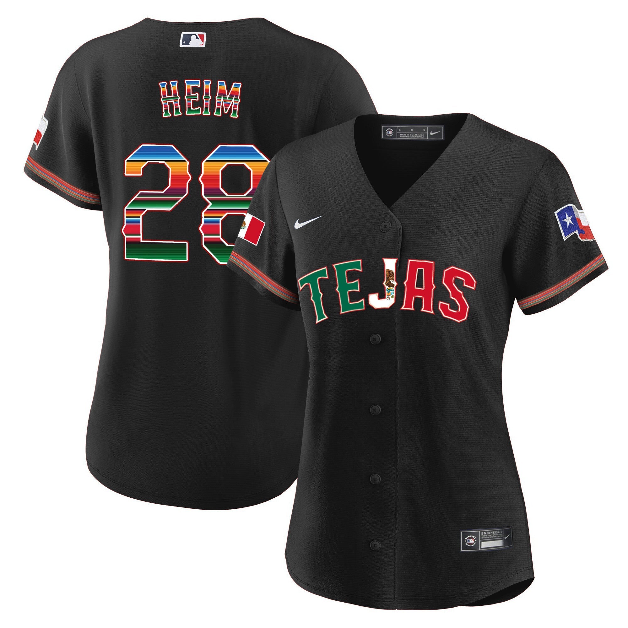 Women’s Texas Mexico Flag Jersey