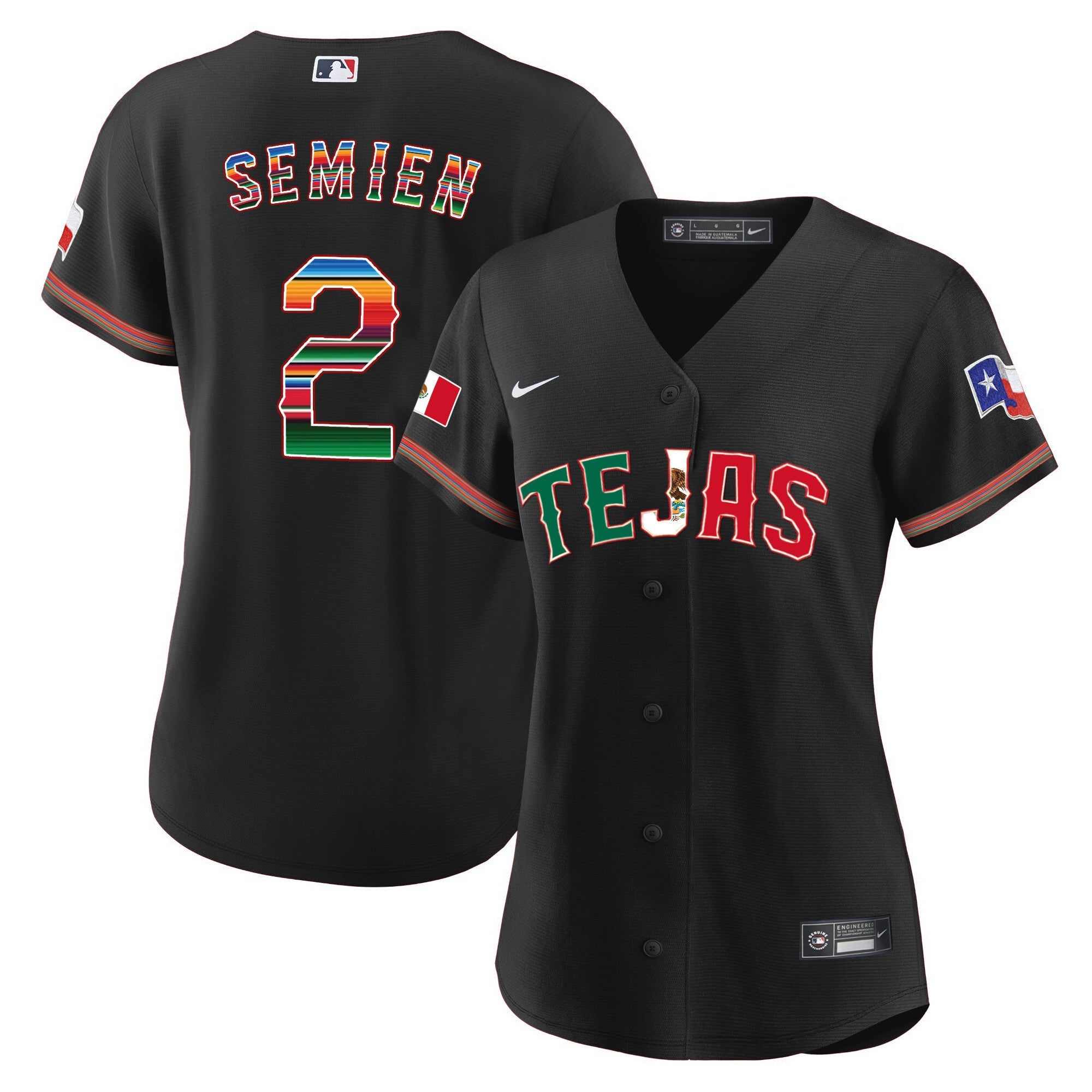 Women’s Texas Mexico Flag Jersey