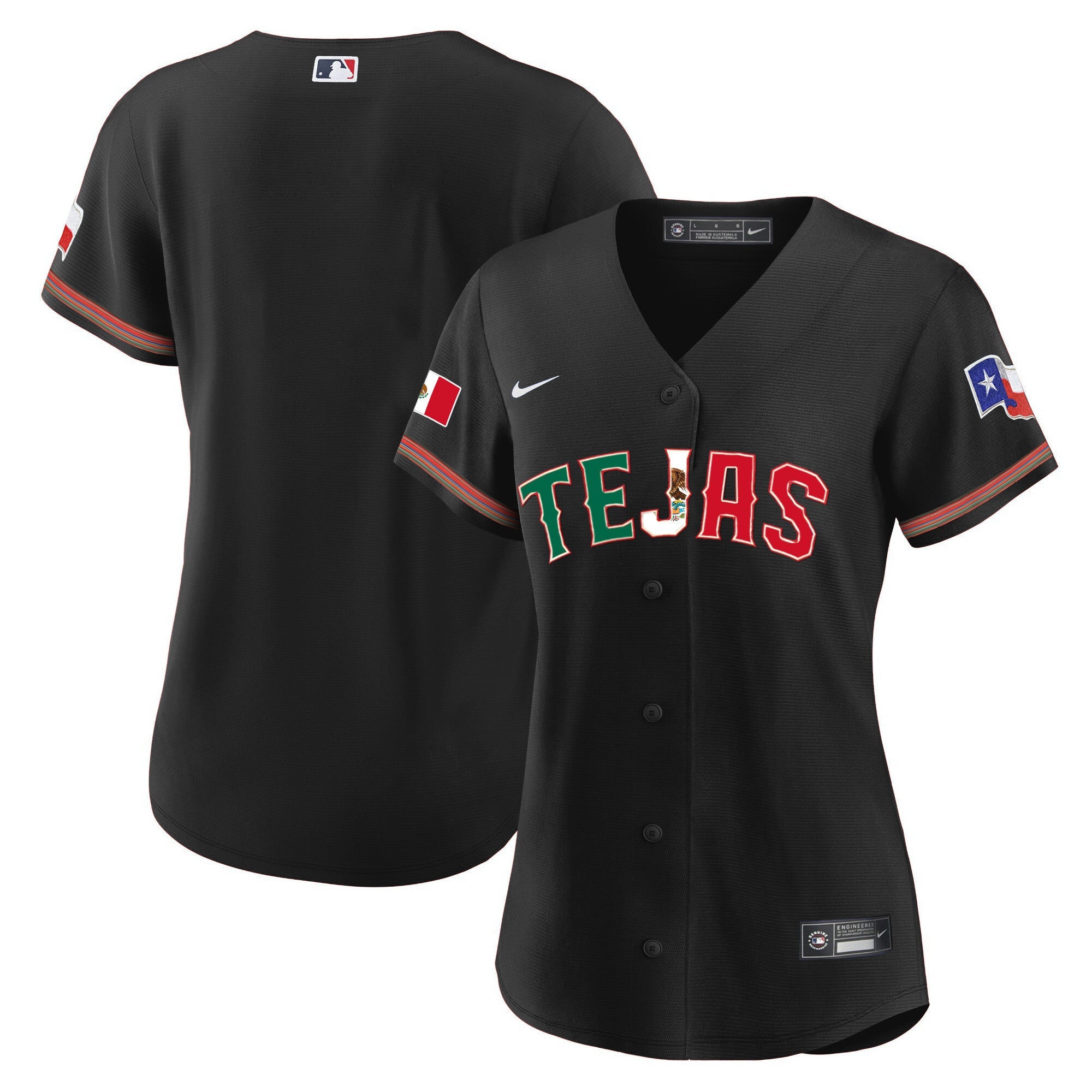 Women’s Texas Mexico Flag Jersey