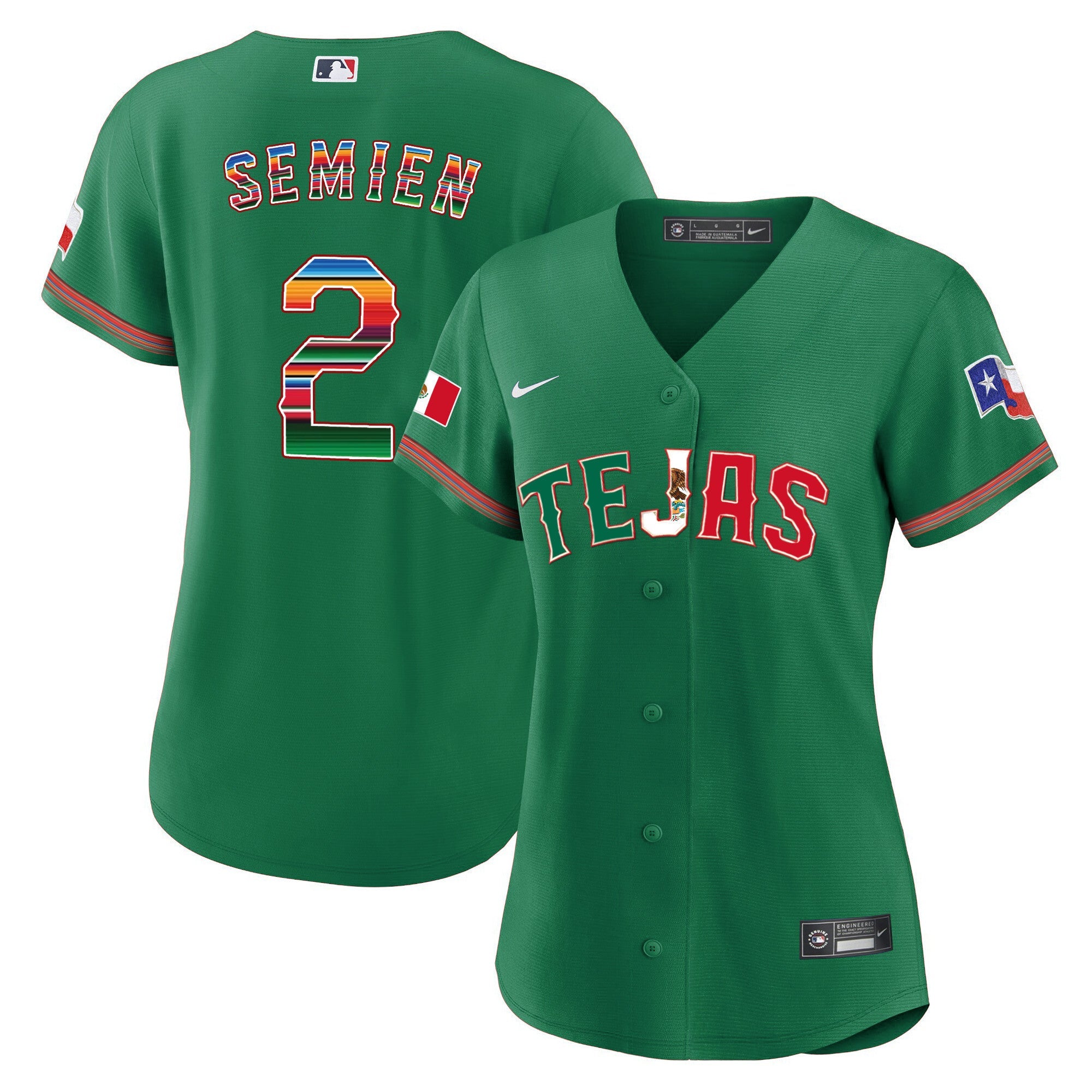 Women’s Texas Mexico Flag Jersey
