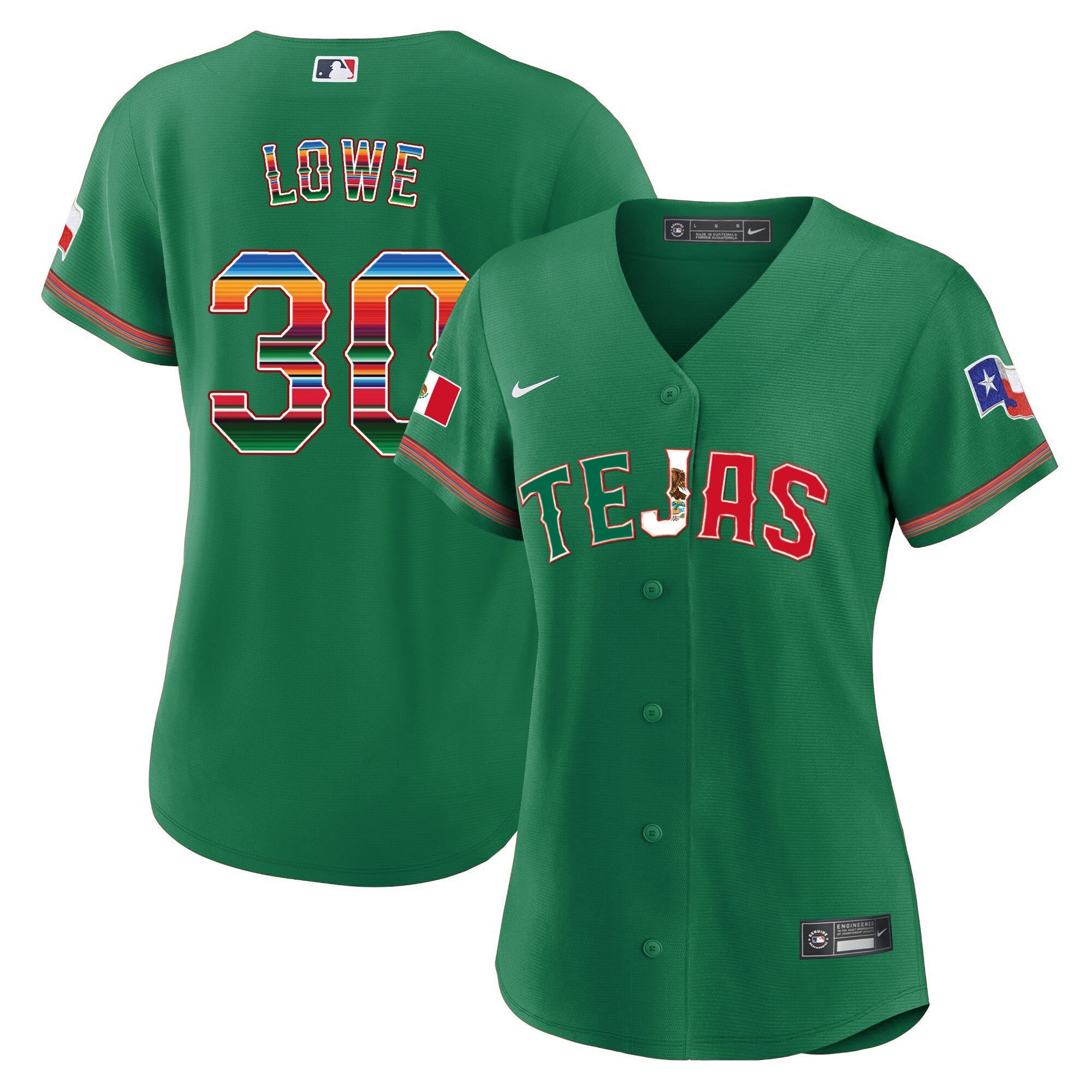 Women’s Texas Mexico Flag Jersey