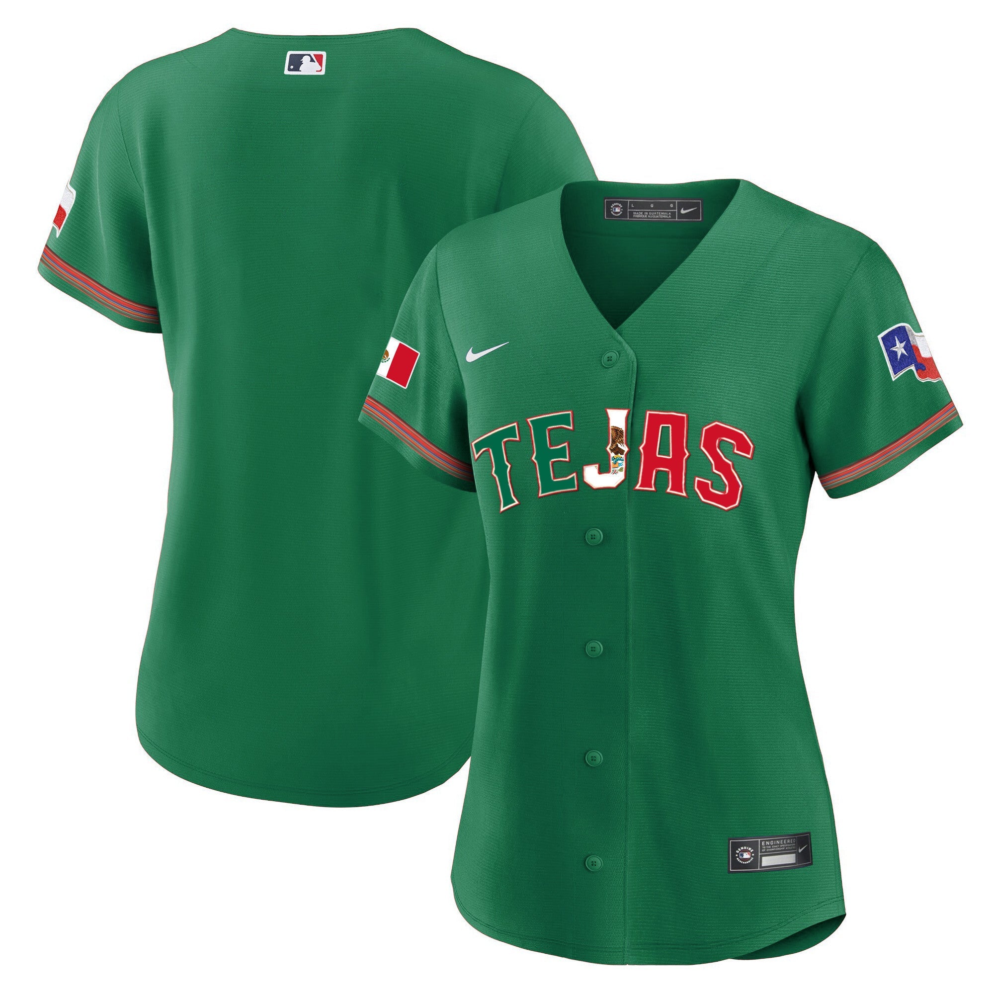 Women’s Texas Mexico Flag Jersey