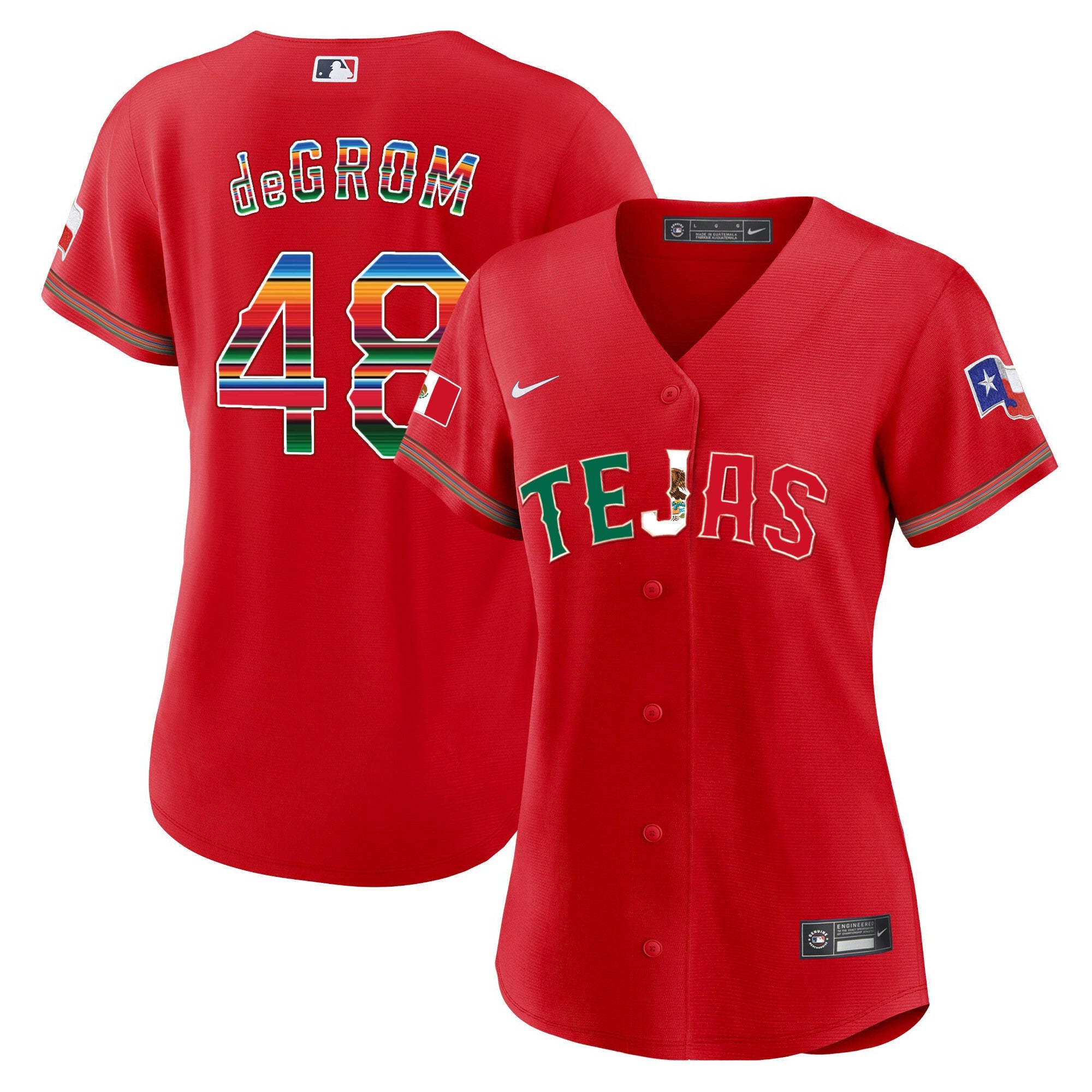 Women’s Texas Mexico Flag Jersey