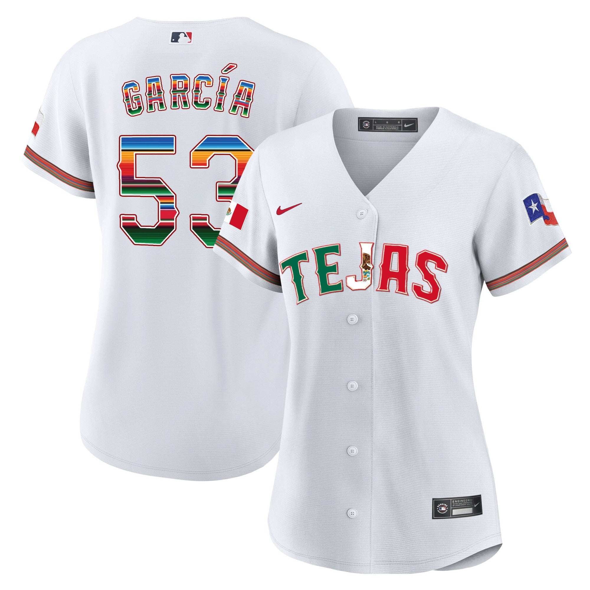 Women’s Texas Mexico Flag Jersey