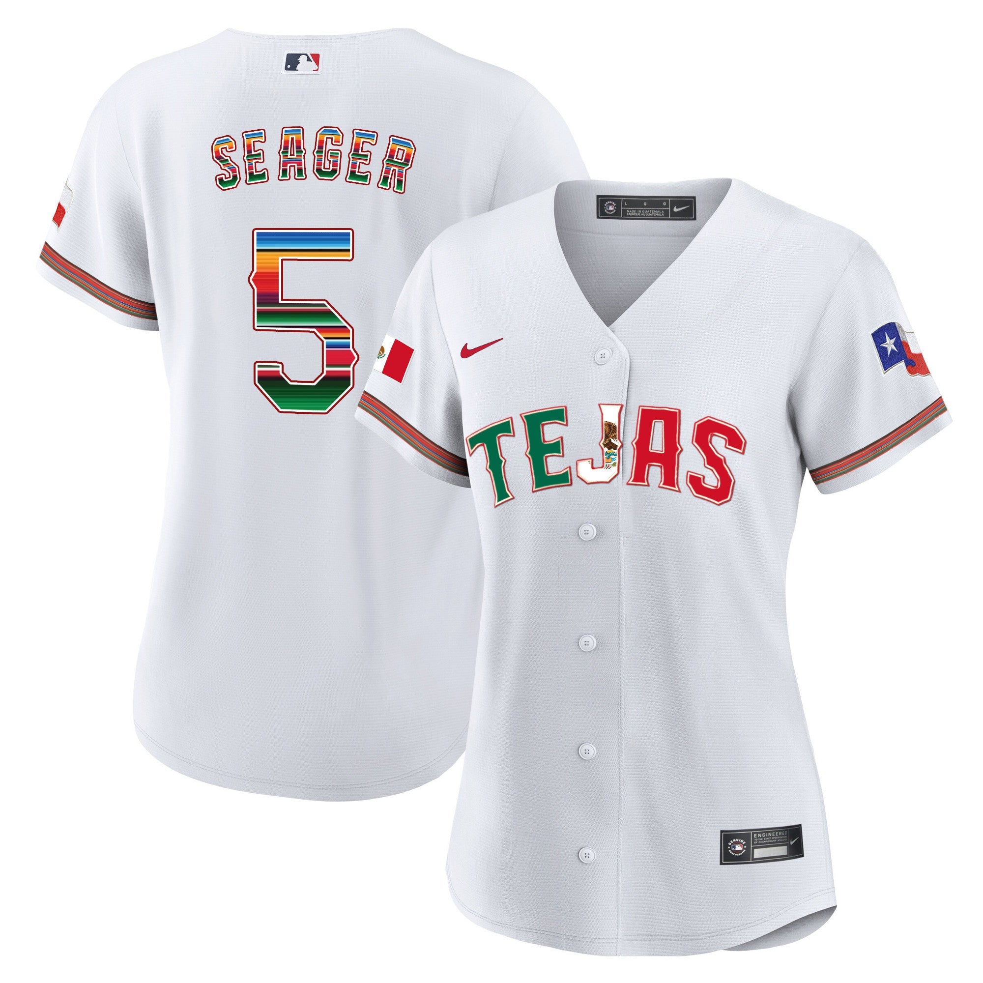 Women’s Texas Mexico Flag Jersey