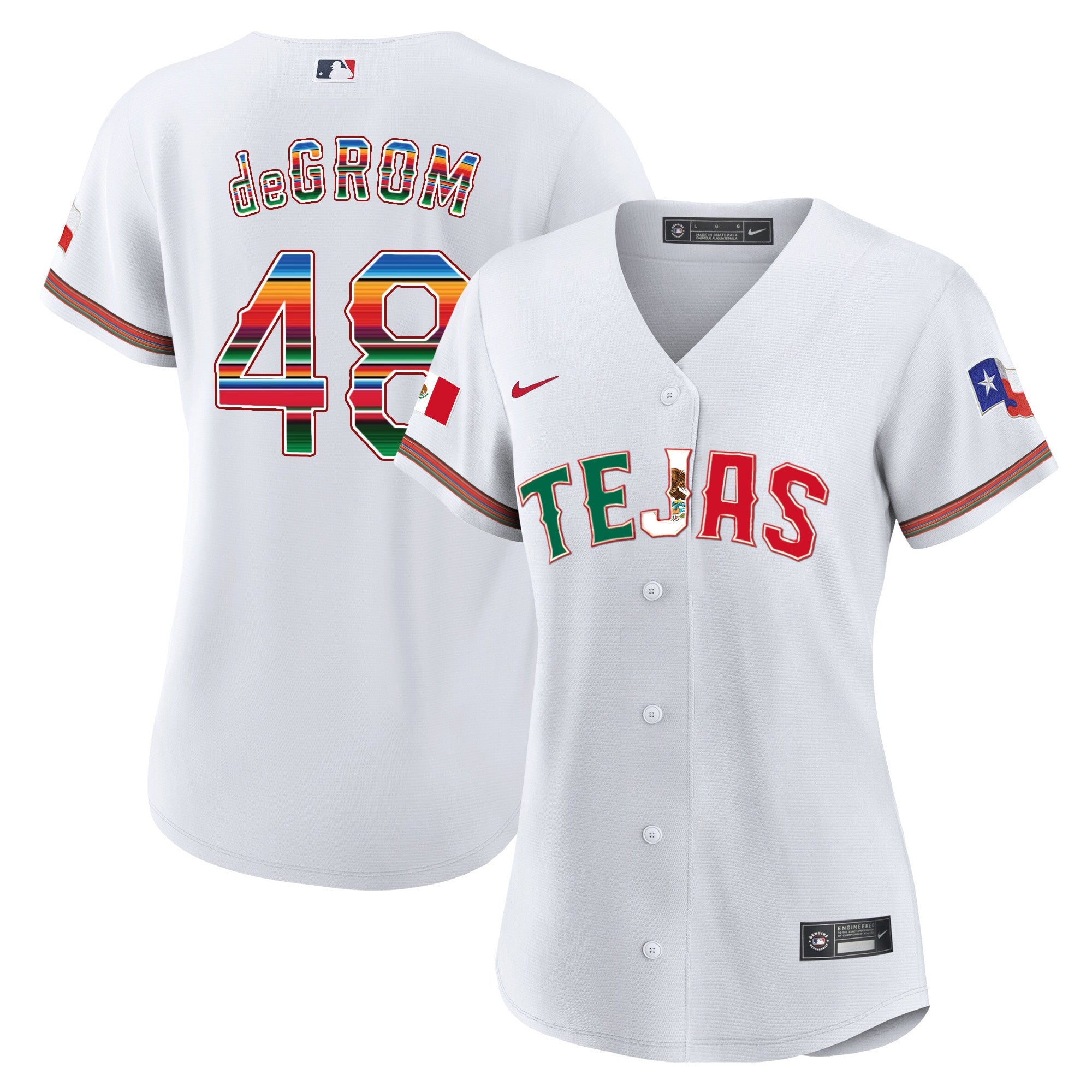 Women’s Texas Mexico Flag Jersey