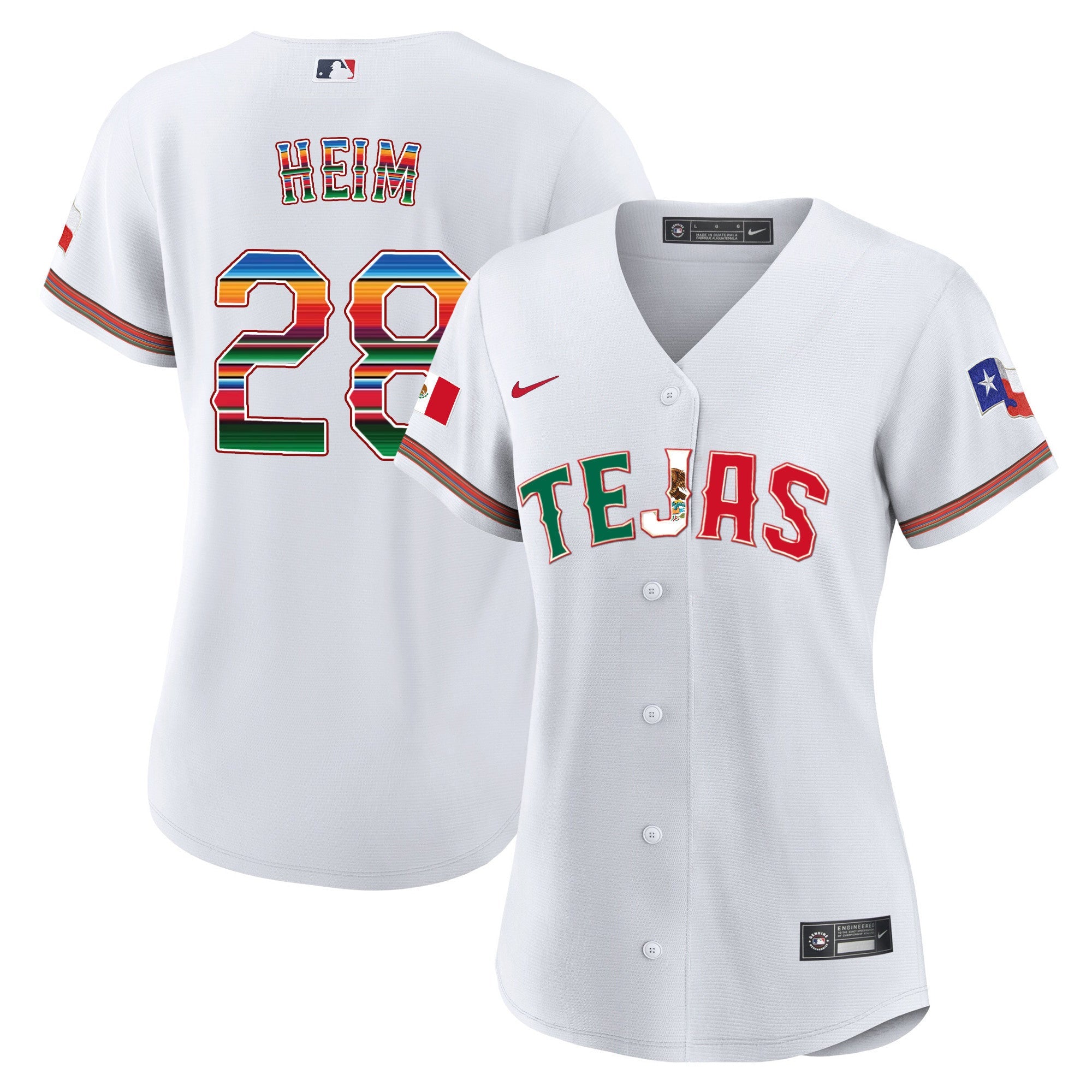 Women’s Texas Mexico Flag Jersey