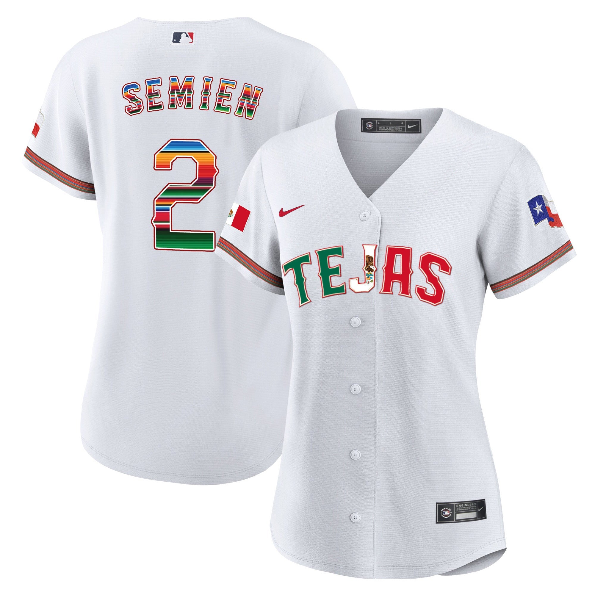 Women’s Texas Mexico Flag Jersey