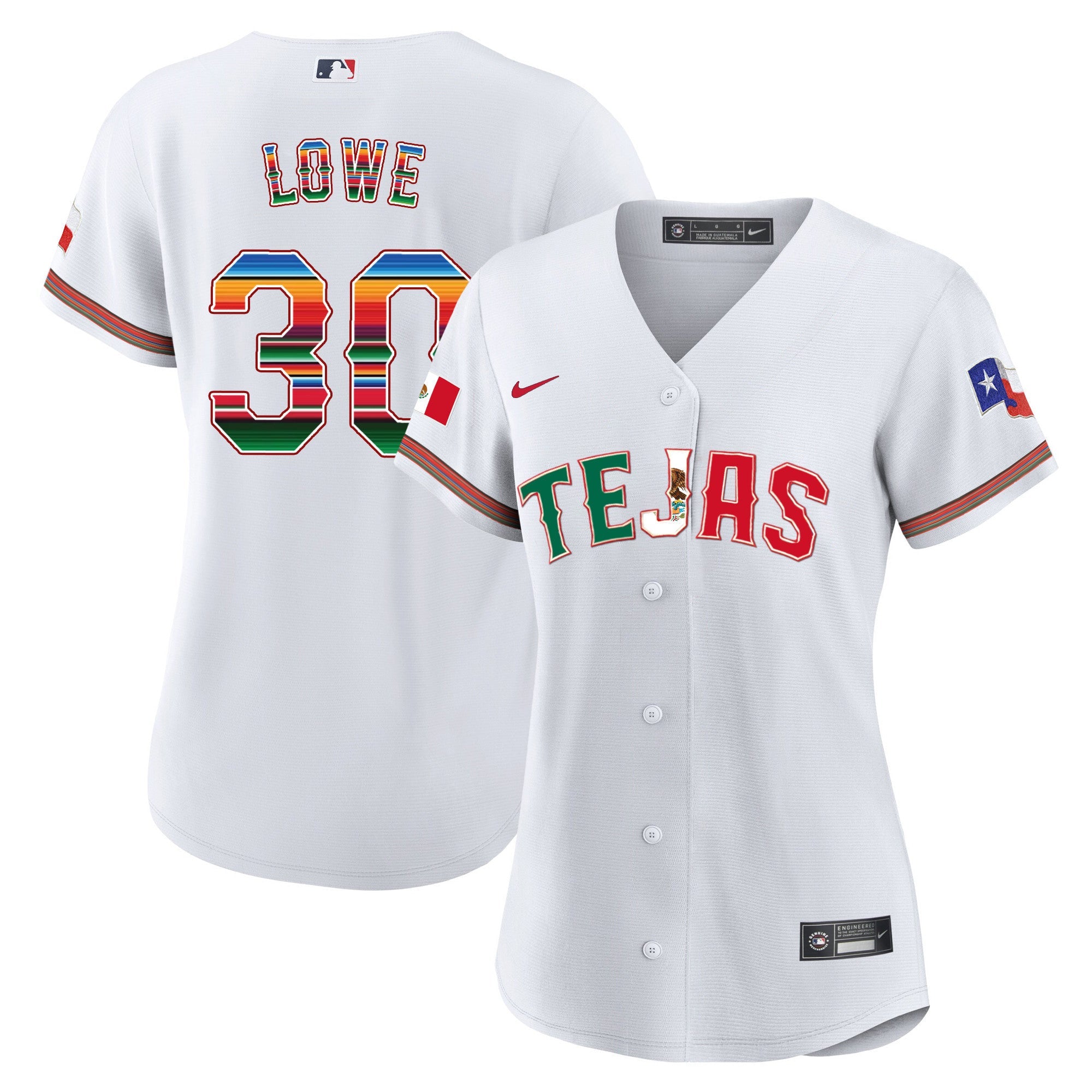 Women’s Texas Mexico Flag Jersey