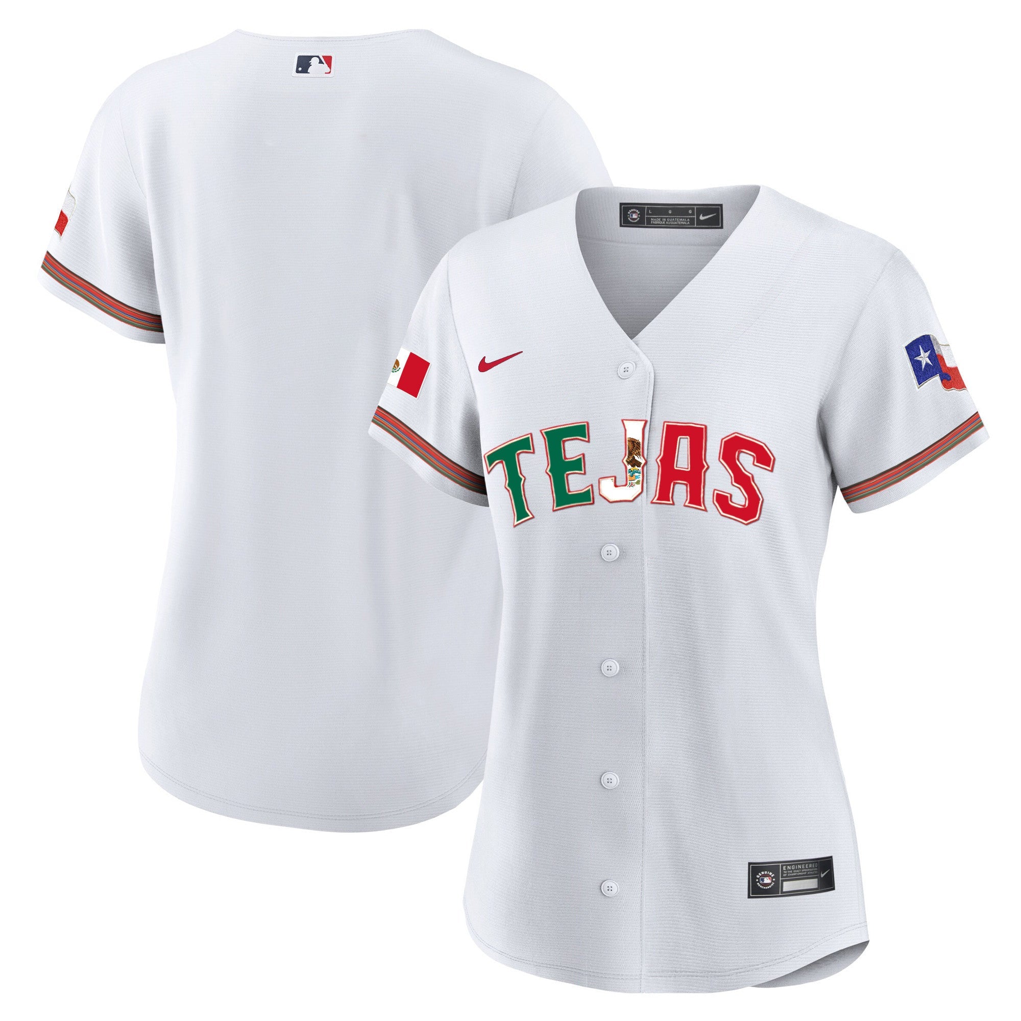Women’s Texas Mexico Flag Jersey
