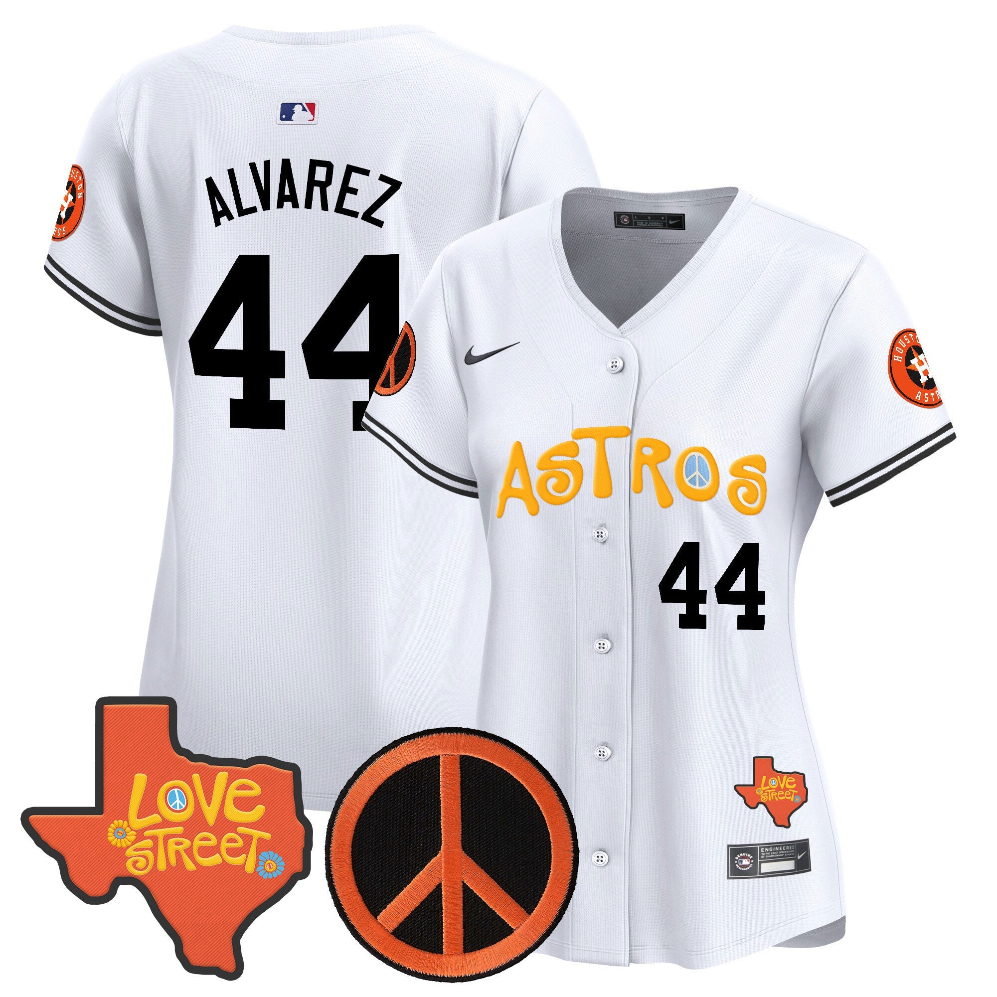 Women’s Love Street & Peace Sign Patch Vapor Premier Limited Jersey