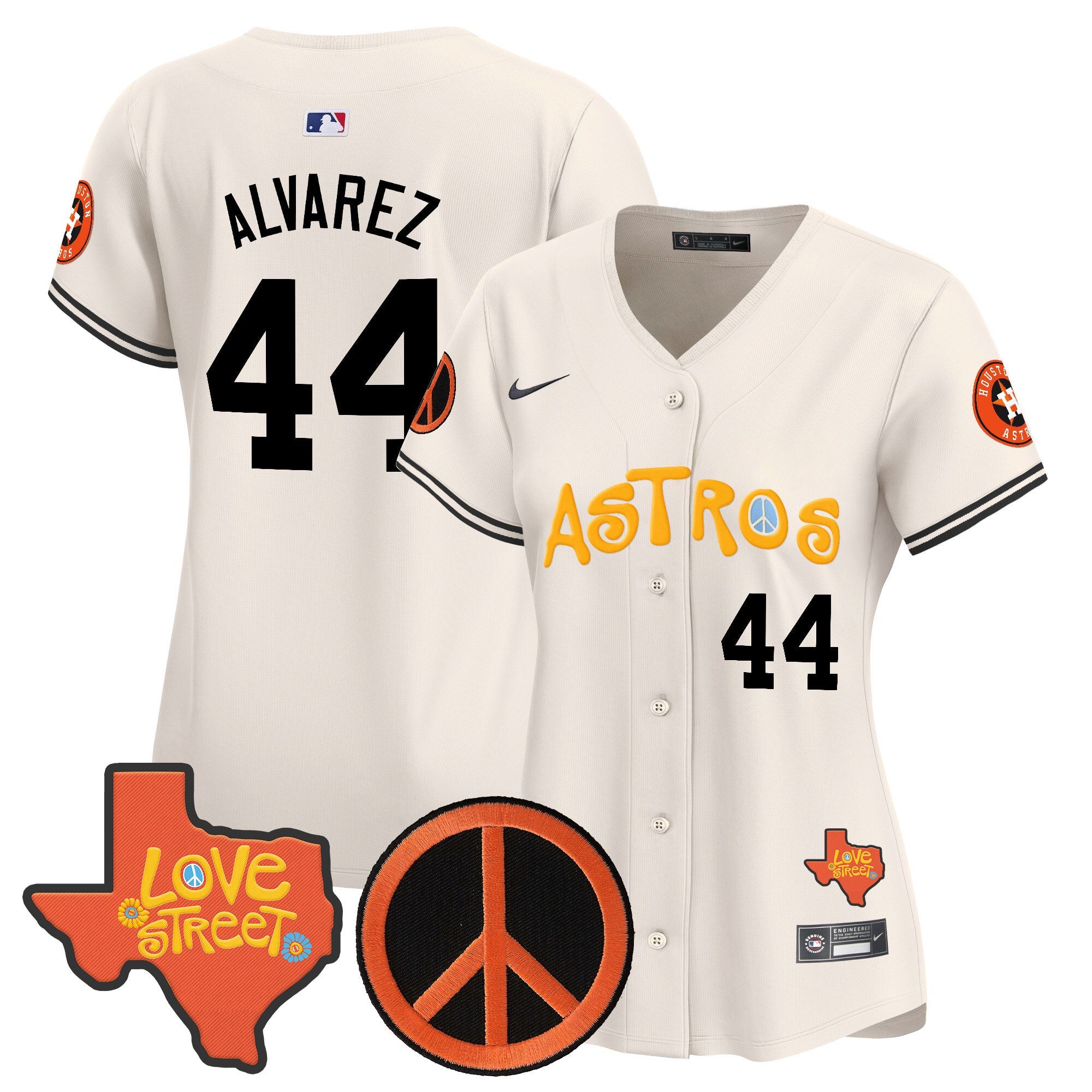 Women’s Love Street & Peace Sign Patch Vapor Premier Limited Jersey