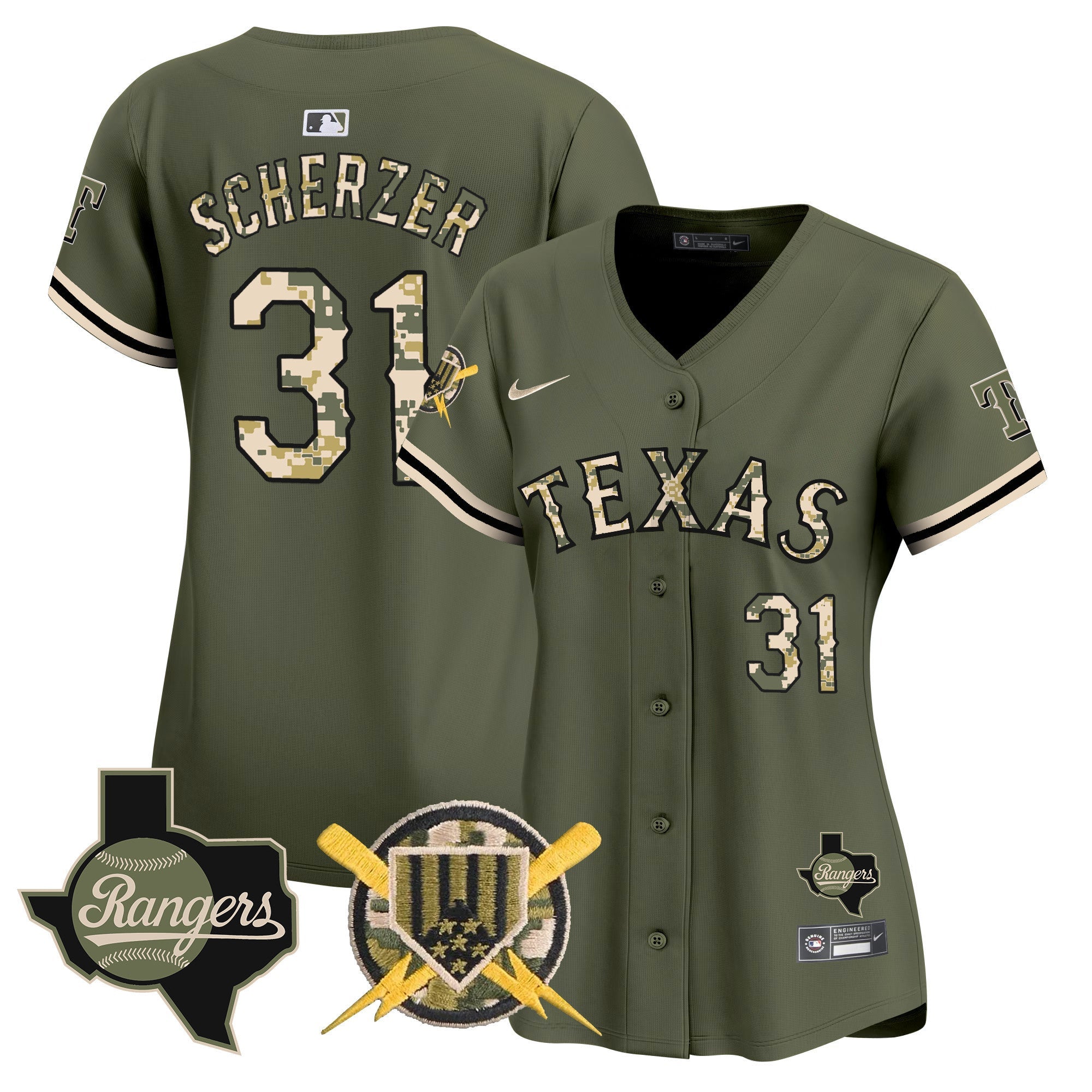 Women’s Texas Armed Forces Day Vapor Premier Limited Jersey