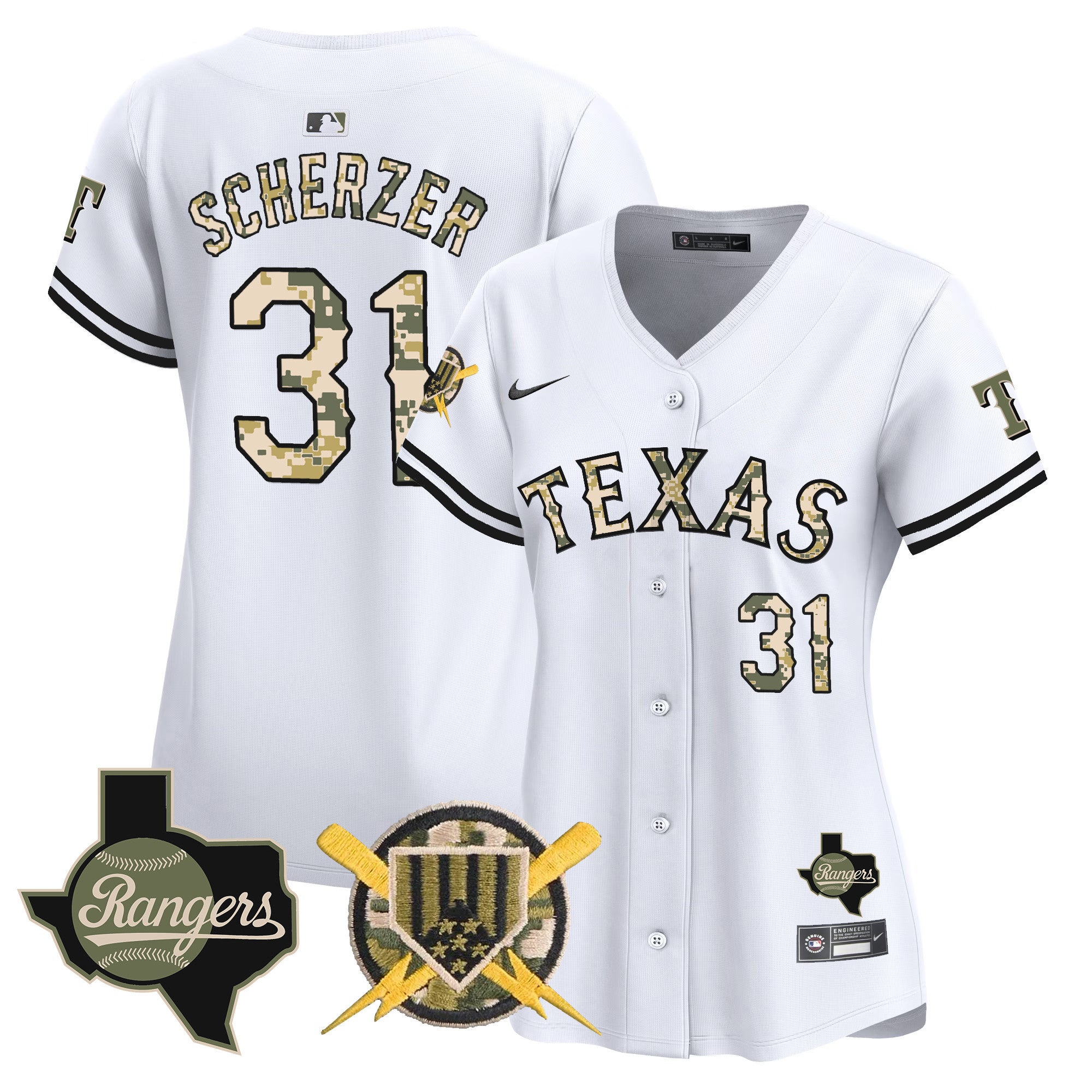 Women’s Texas Armed Forces Day Vapor Premier Limited Jersey