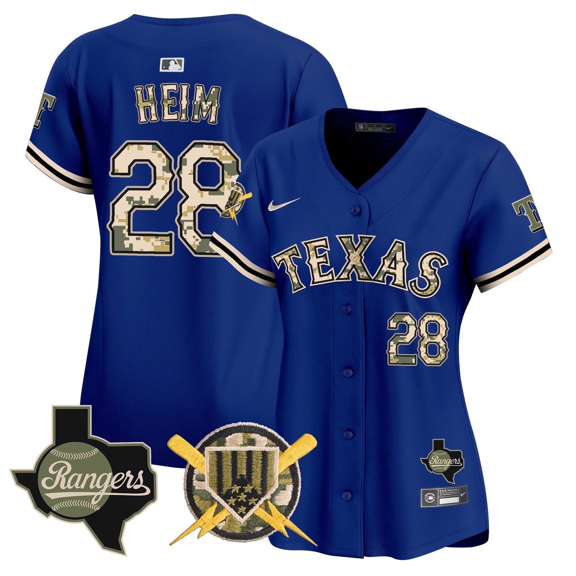 Women’s Texas Armed Forces Day Vapor Premier Limited Jersey