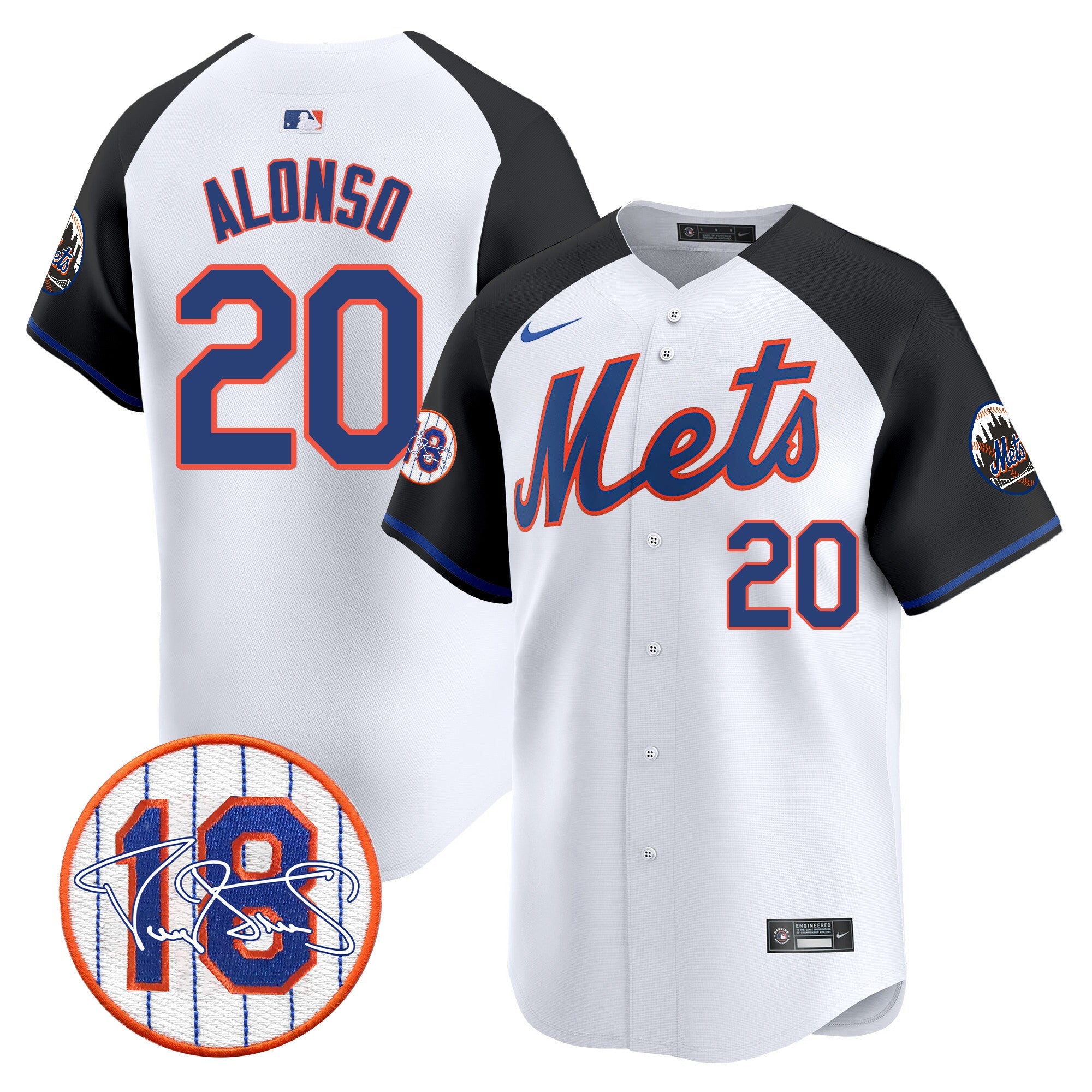 Men’s Darryl Strawberry Patch Vapor Premier Limited Jersey