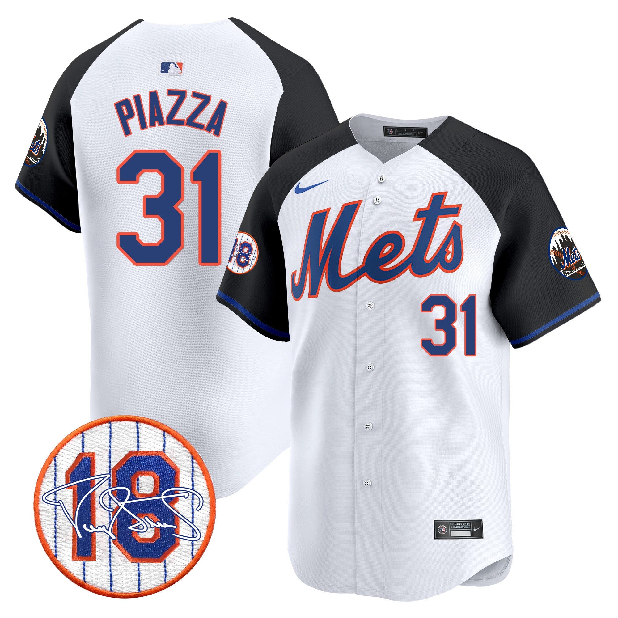 Men’s Darryl Strawberry Patch Vapor Premier Limited Jersey