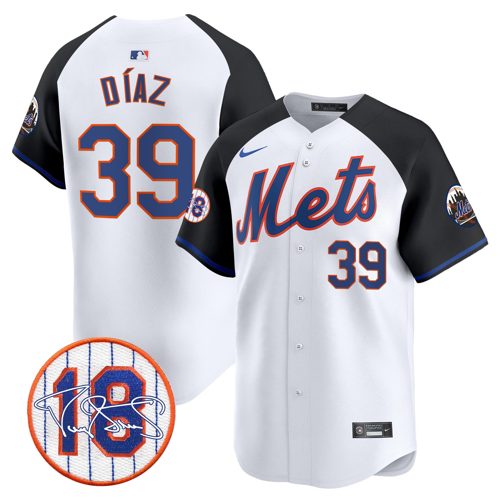 Men’s Darryl Strawberry Patch Vapor Premier Limited Jersey