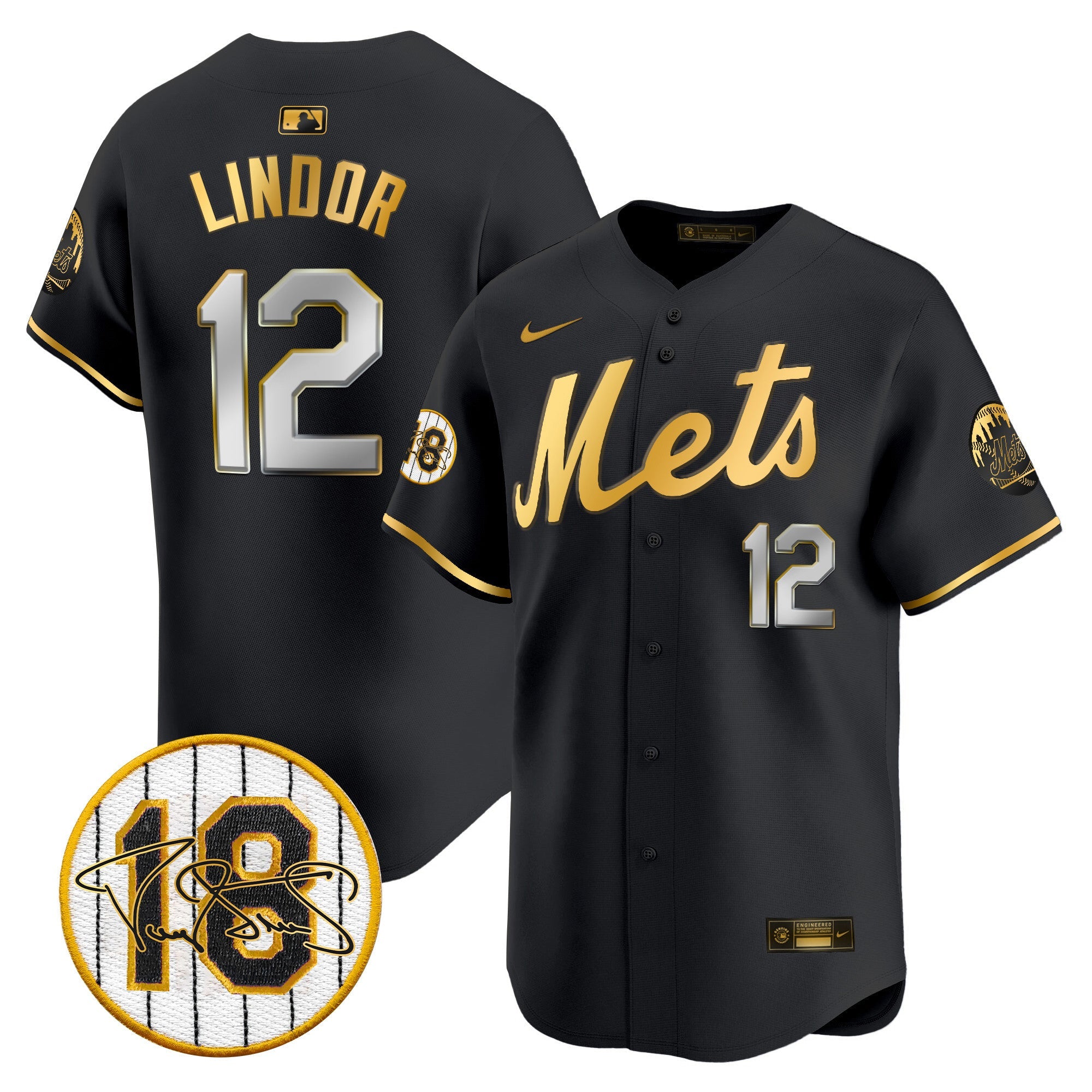 Men’s Darryl Strawberry Patch Vapor Premier Limited Jersey
