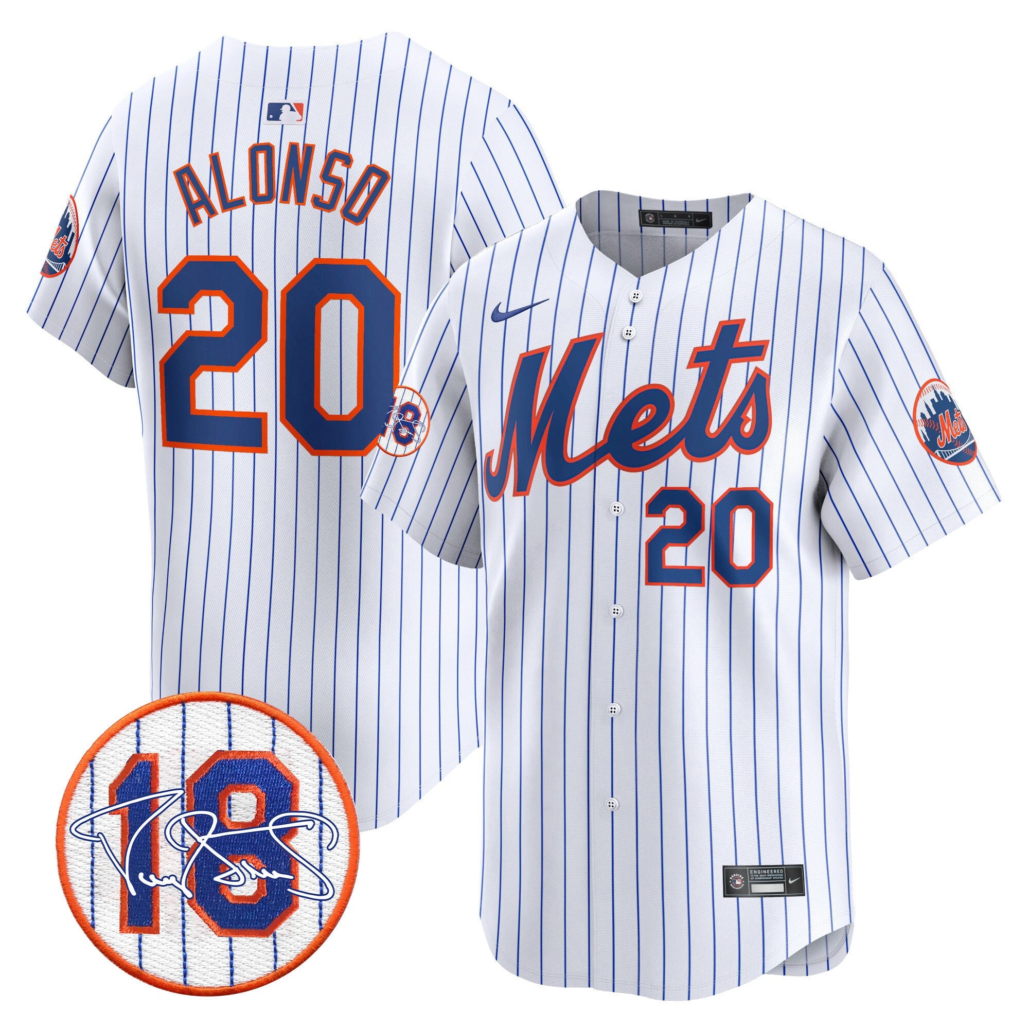 Men’s Darryl Strawberry Patch Vapor Premier Limited Jersey
