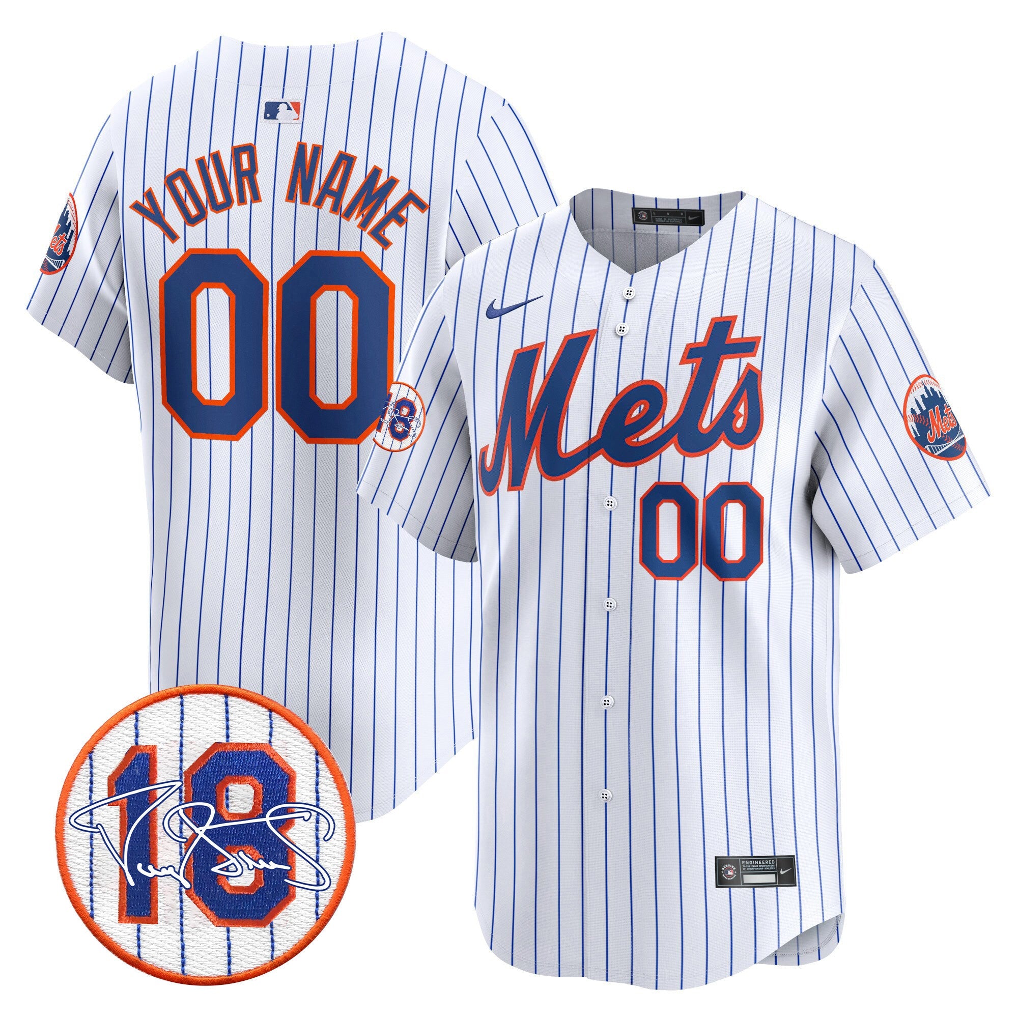 Darryl Strawberry Patch Vapor Premier Limited Custom Jersey
