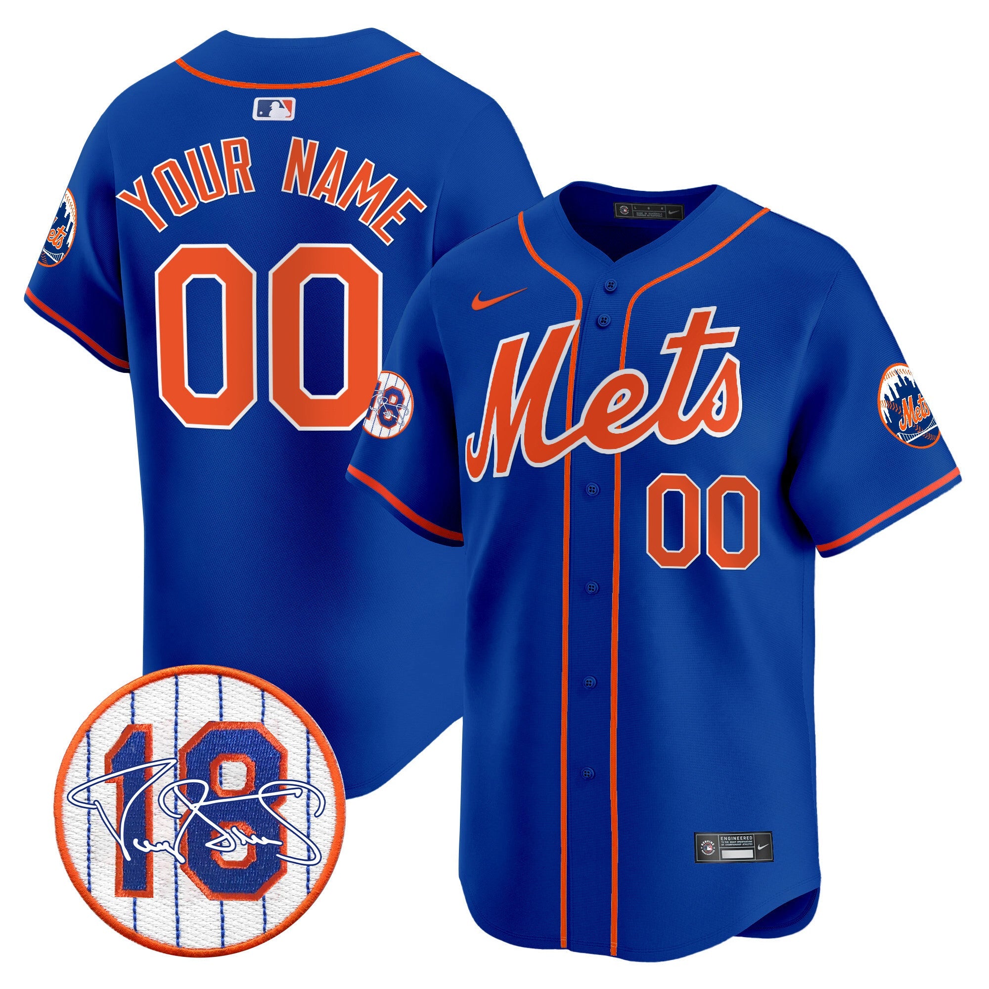 Darryl Strawberry Patch Vapor Premier Limited Custom Jersey