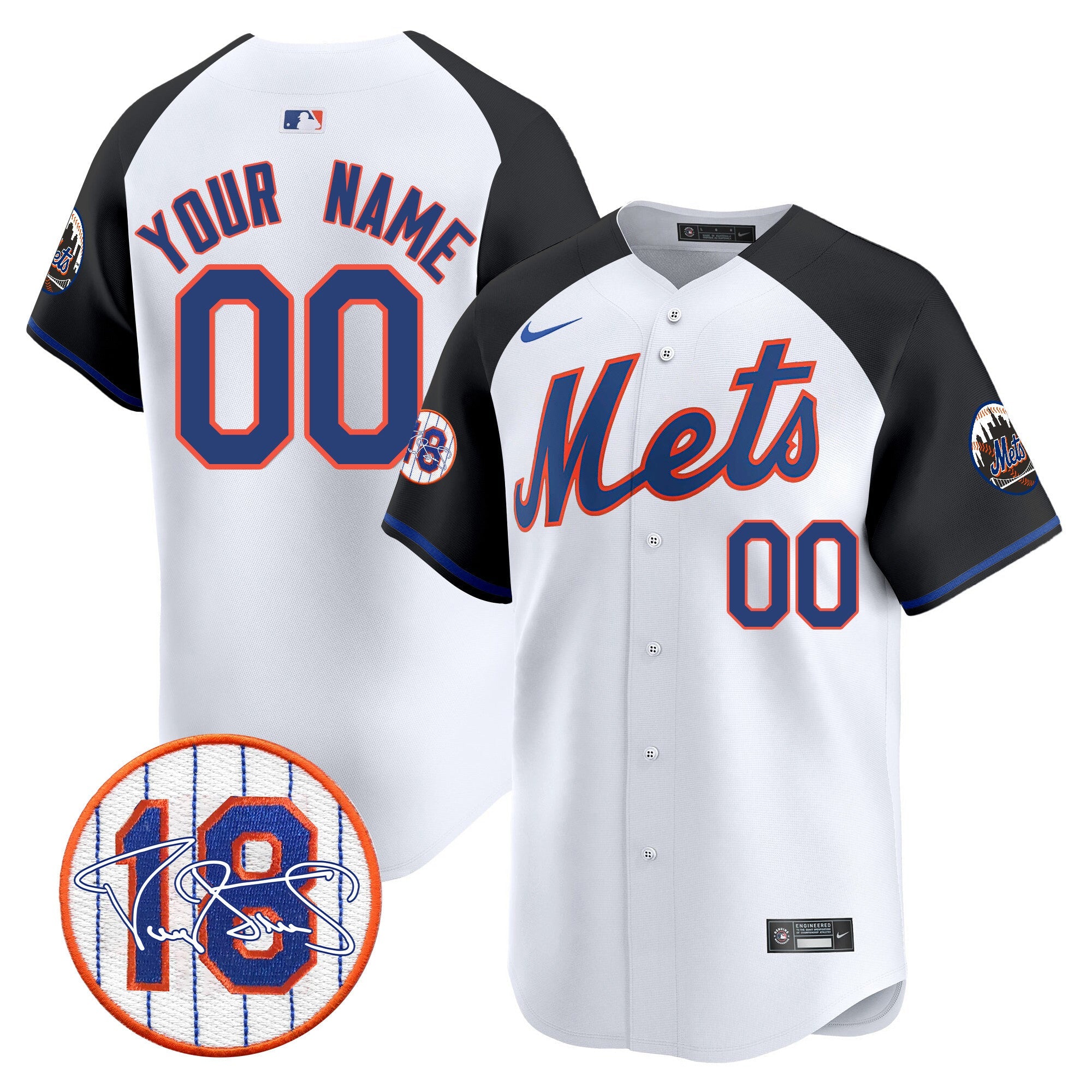 Darryl Strawberry Patch Vapor Premier Limited Custom Jersey