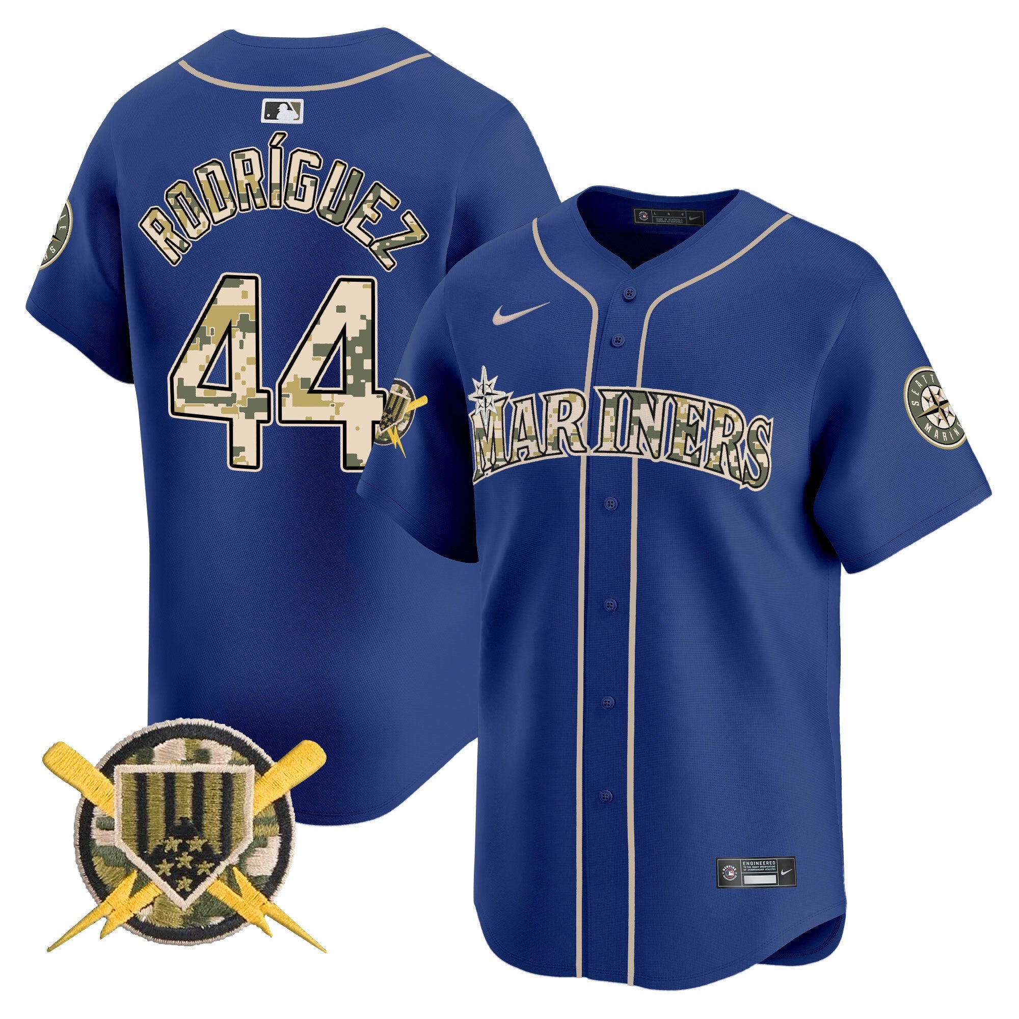 Men’s Seattle Armed Forces Day Vapor Premier Limited Jersey