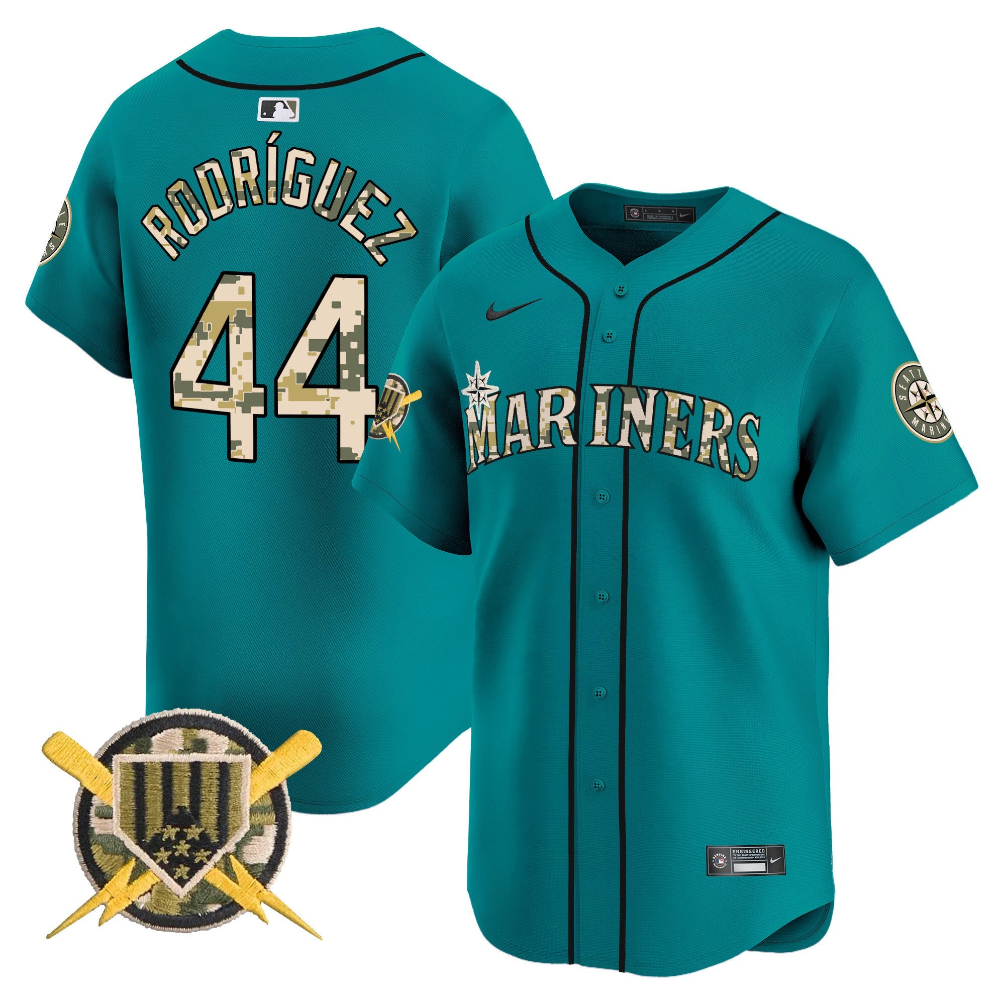 Men’s Seattle Armed Forces Day Vapor Premier Limited Jersey