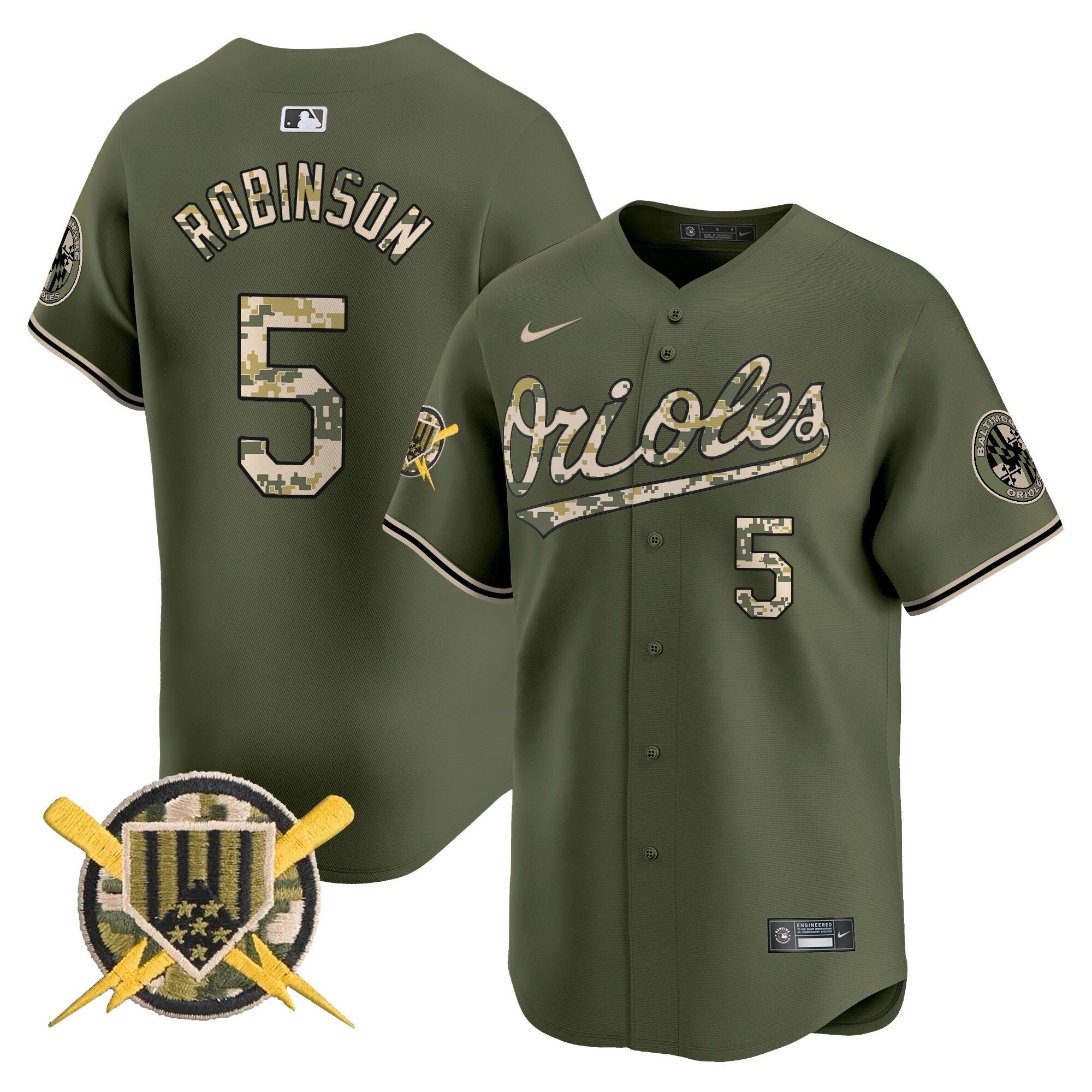Men’s Baltimore Armed Forces Day Vapor Premier Limited Jersey