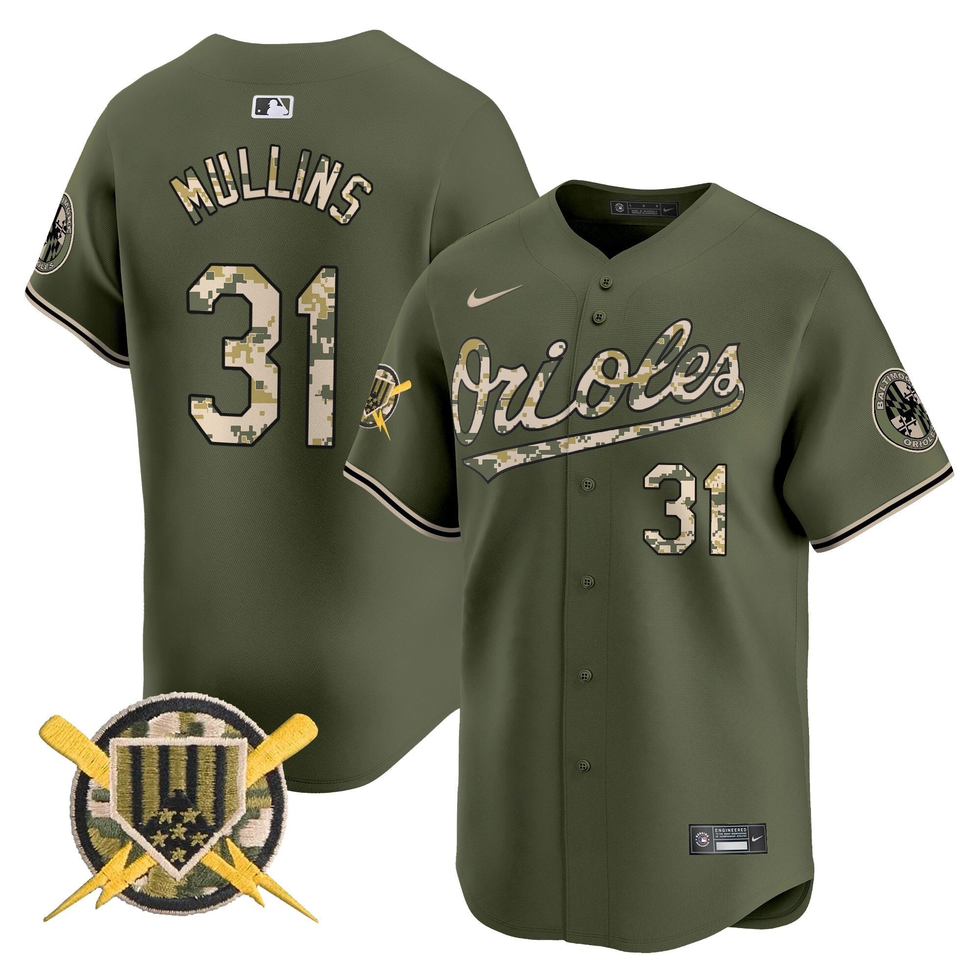 Men’s Baltimore Armed Forces Day Vapor Premier Limited Jersey