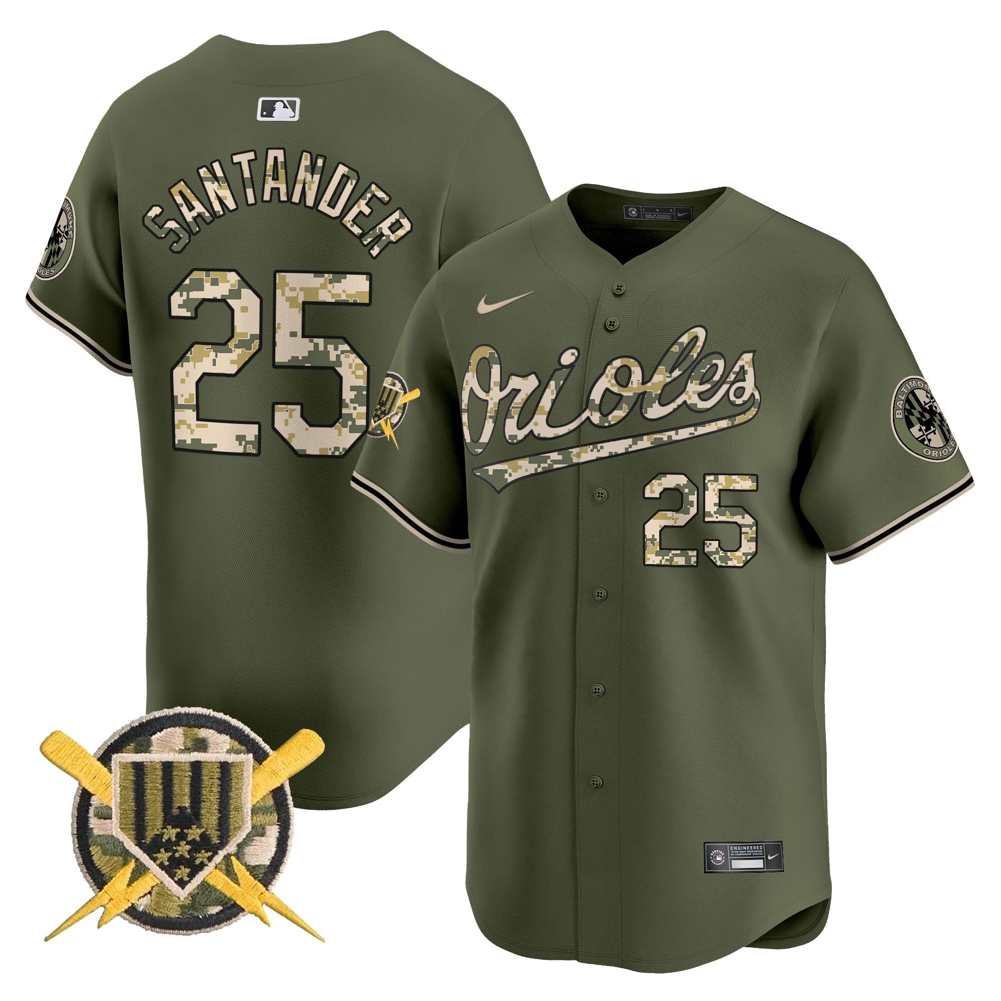 Men’s Baltimore Armed Forces Day Vapor Premier Limited Jersey