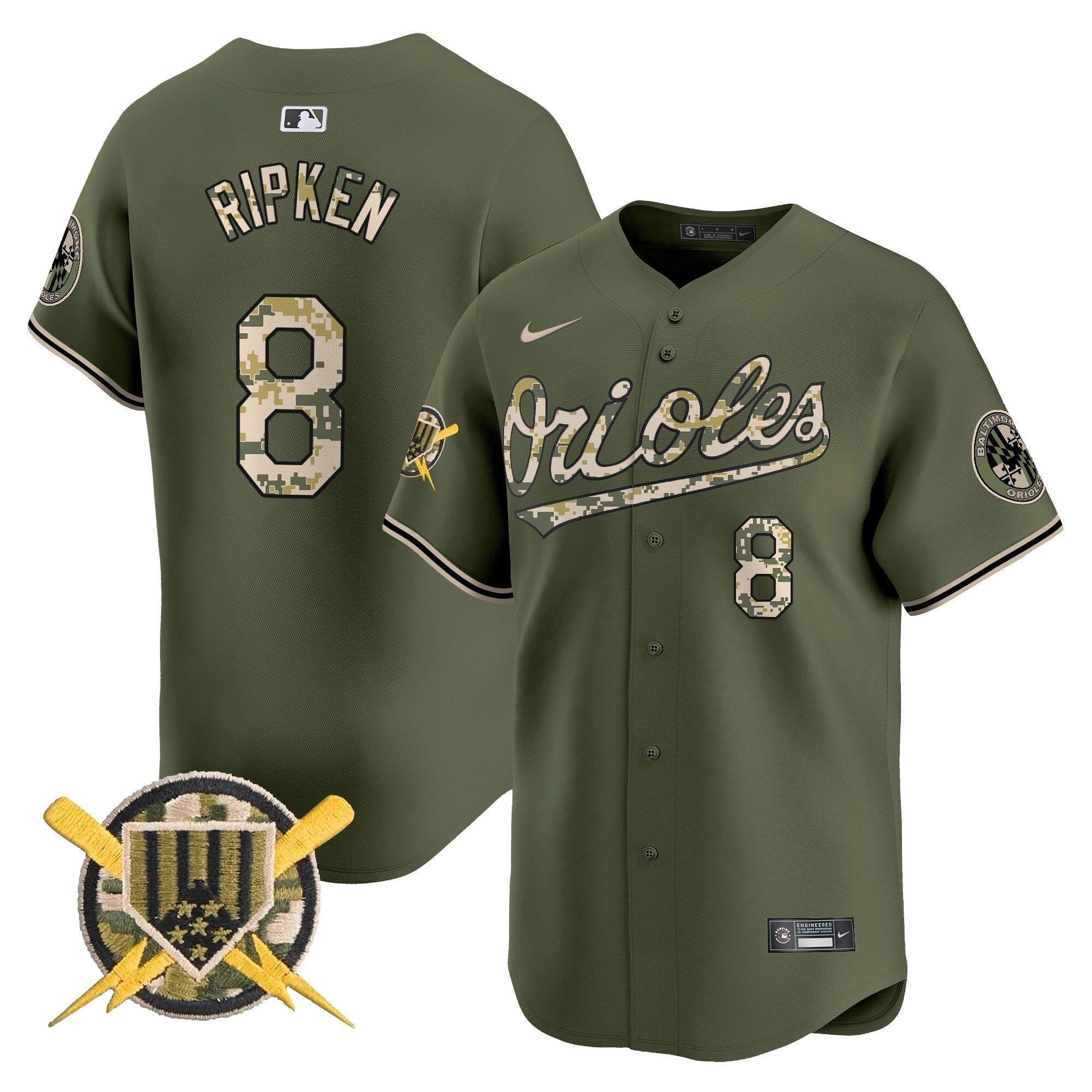 Men’s Baltimore Armed Forces Day Vapor Premier Limited Jersey