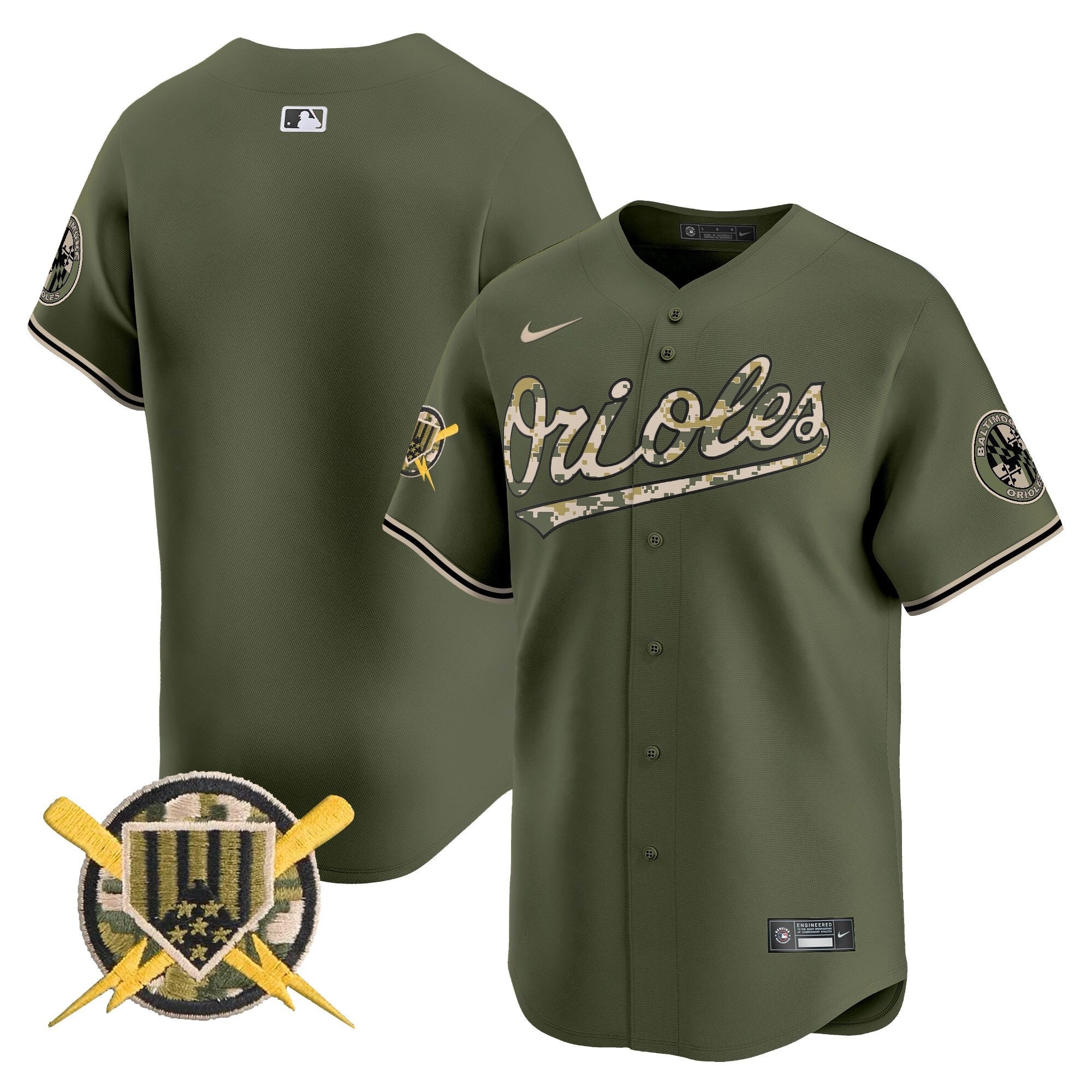 Men’s Baltimore Armed Forces Day Vapor Premier Limited Jersey
