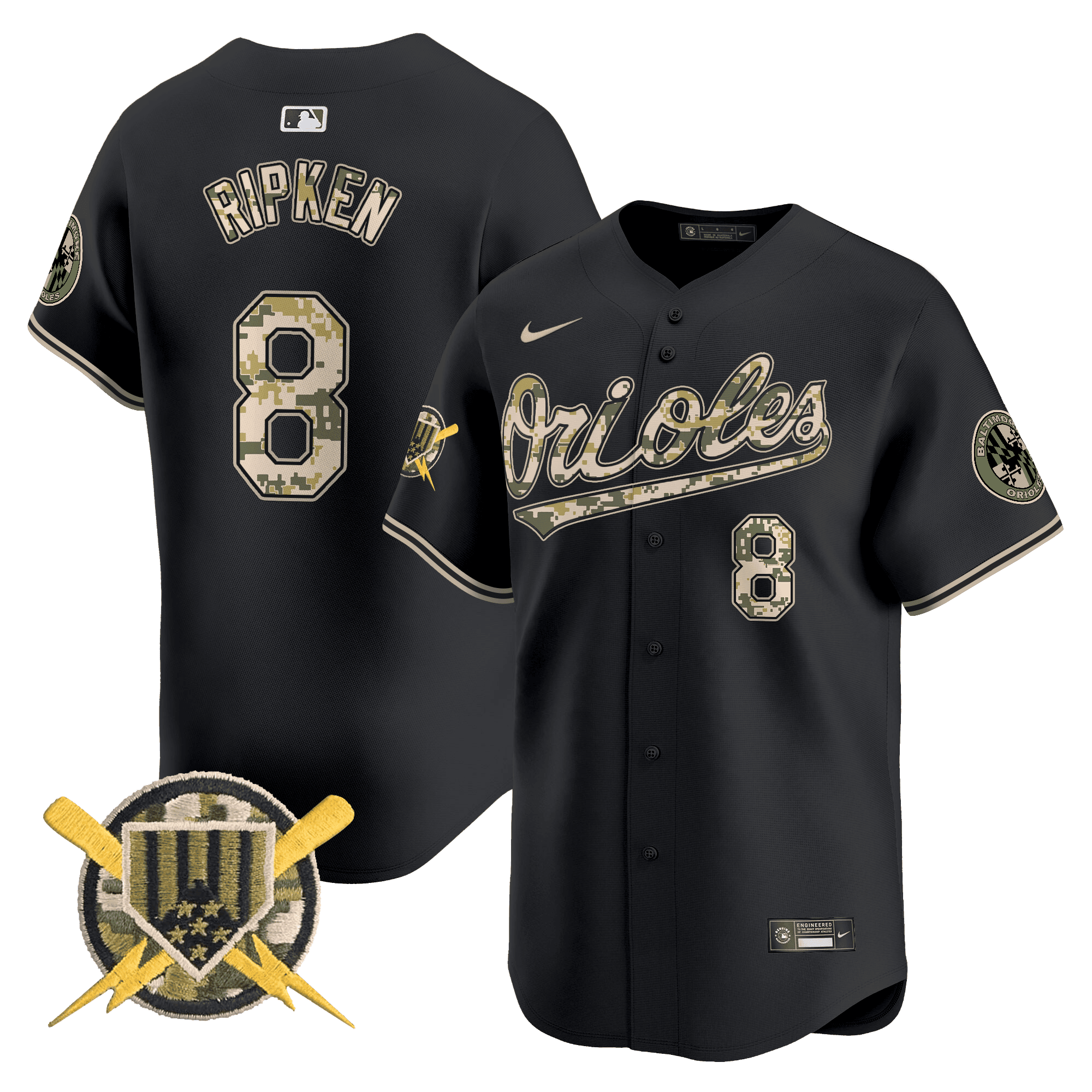 Men’s Baltimore Armed Forces Day Vapor Premier Limited Jersey