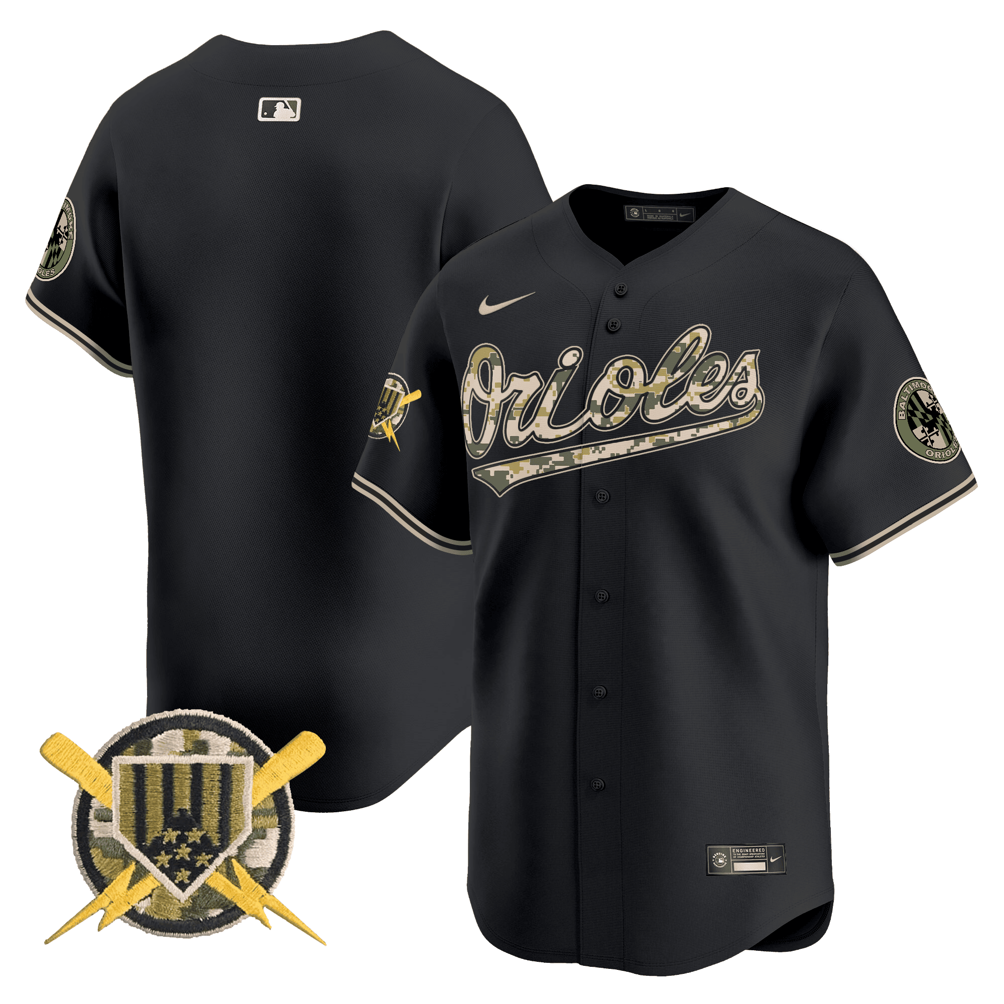 Men’s Baltimore Armed Forces Day Vapor Premier Limited Jersey